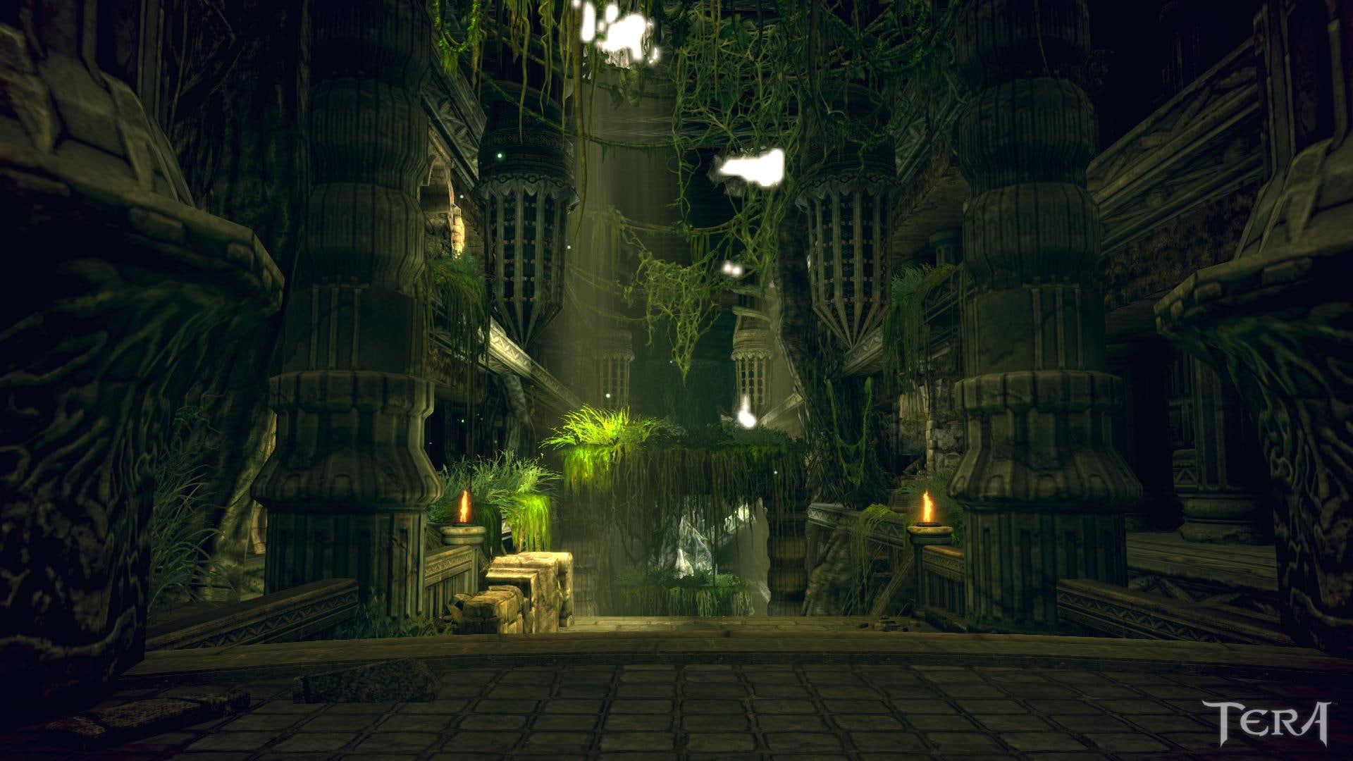temple, dagons, 1080P, dagon, games, screenshot, tera, HD Wallpaper