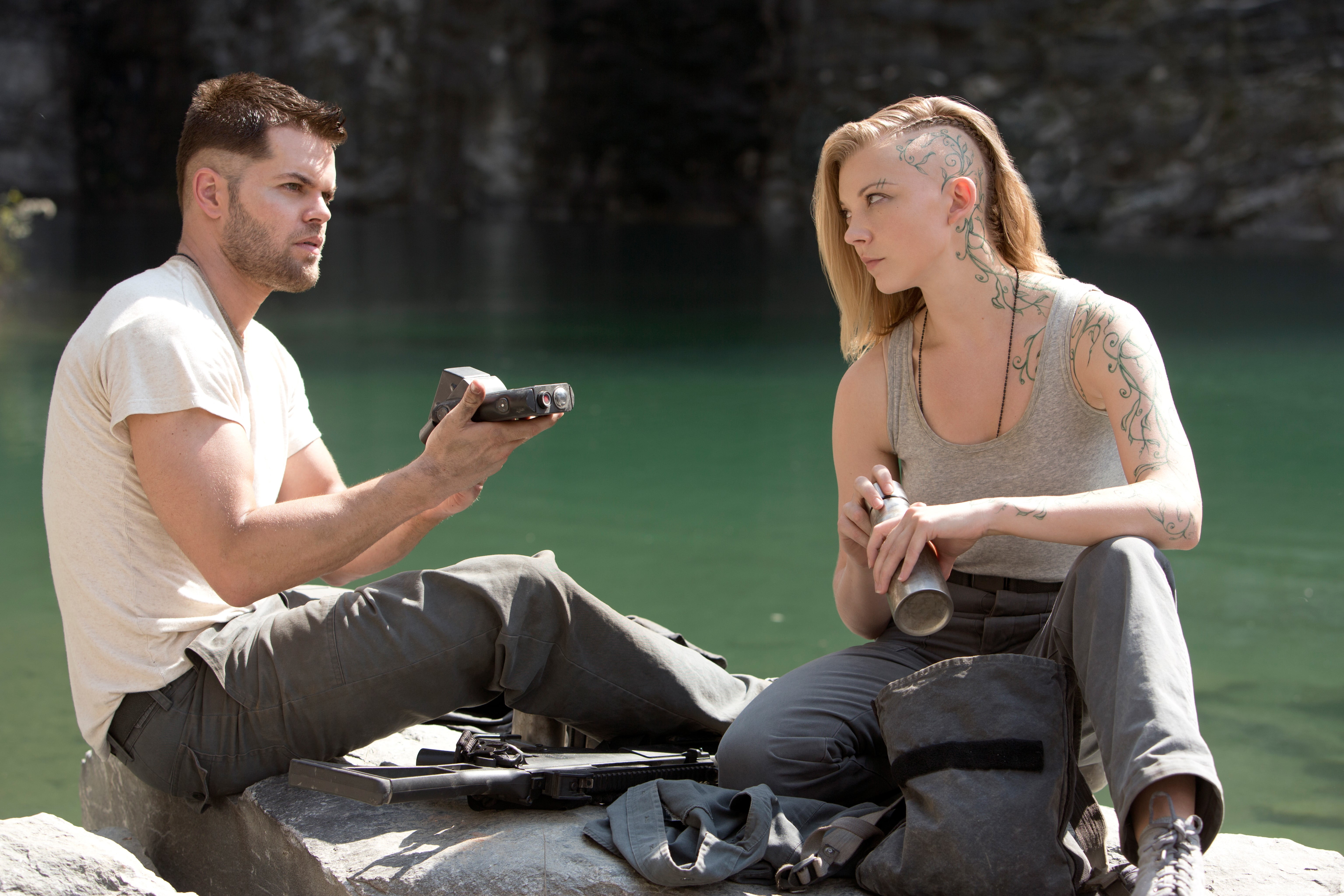 people, two people, sitting, togetherness, real people, Cressida, focus on foreground, Wes chatham, young adult, Castor, water, young men, 5K, full length, HD Wallpaper