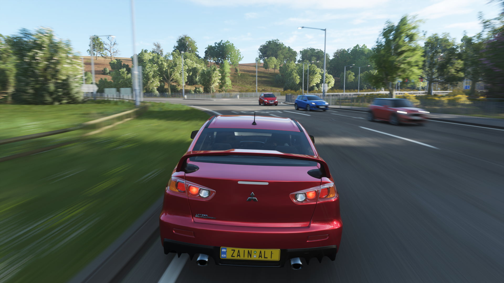 screen shot, car, racer, race cars, gamepc, Lancer Evolution VIII, 1080P, Mitsubishi Lancer, HD Wallpaper