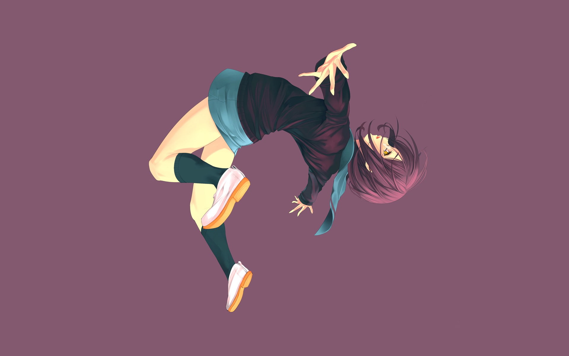1080P, anime, Nagato Yuki, The Melancholy of Haruhi Suzumiya, HD Wallpaper