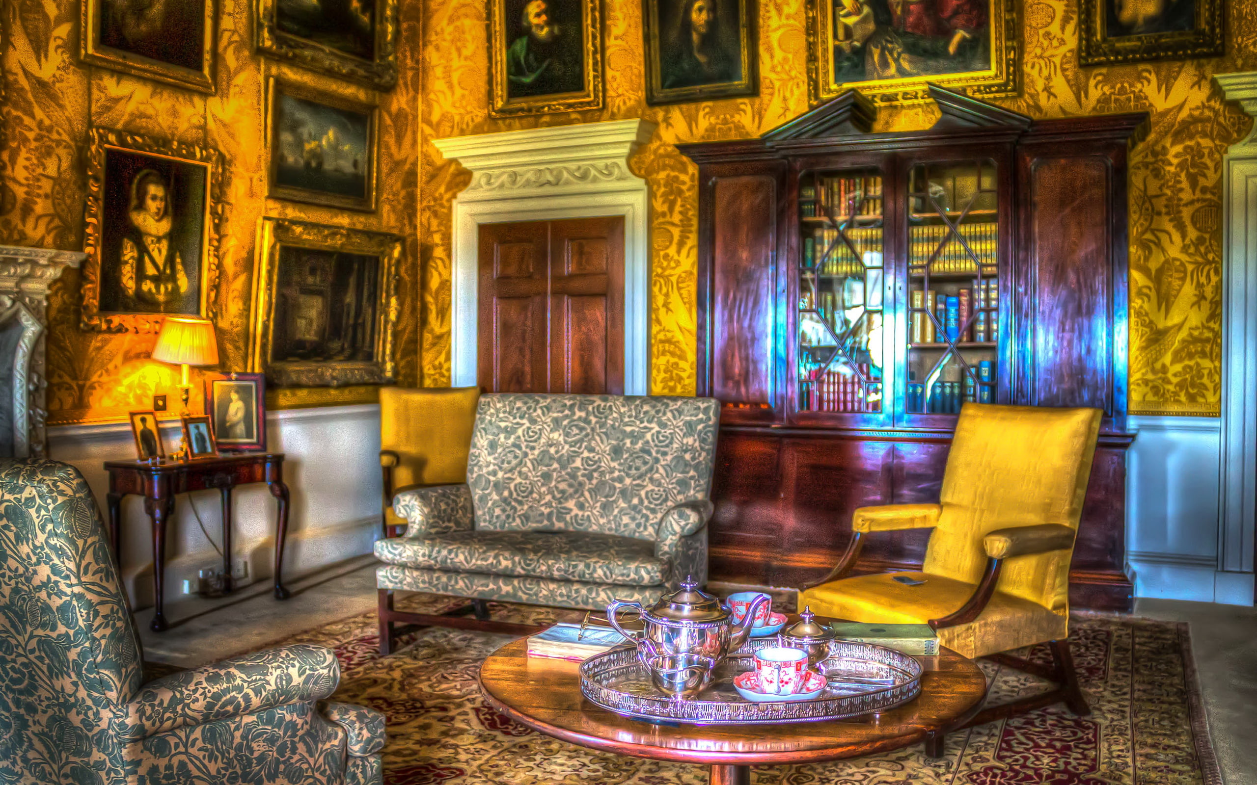 Chair, Interior, 2K, Design, Sofa, HDR, Living room, Table, photo, HD Wallpaper