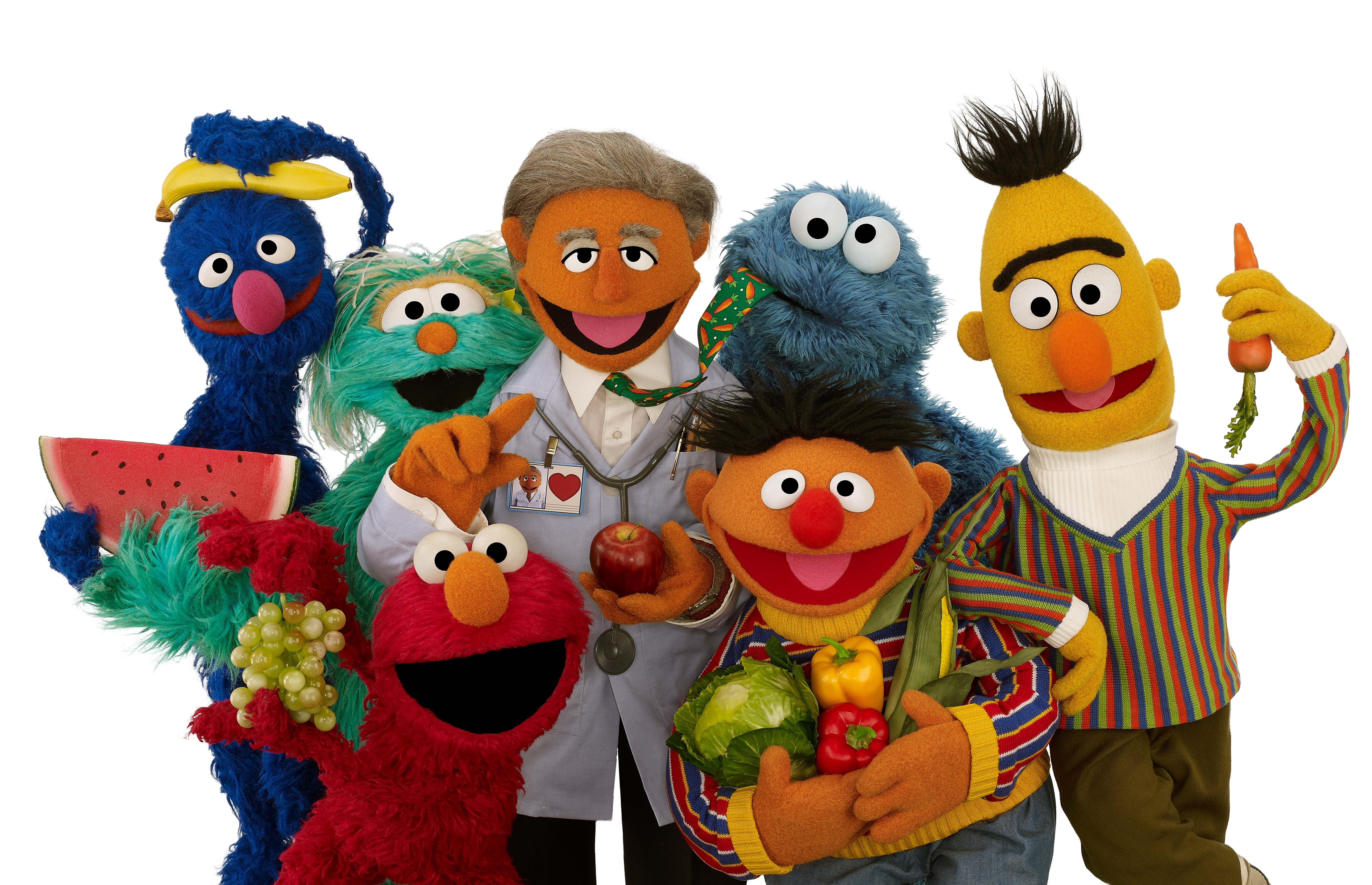 5K, comedy, family, street, children, sesame, puppet, muppets, HD Wallpaper