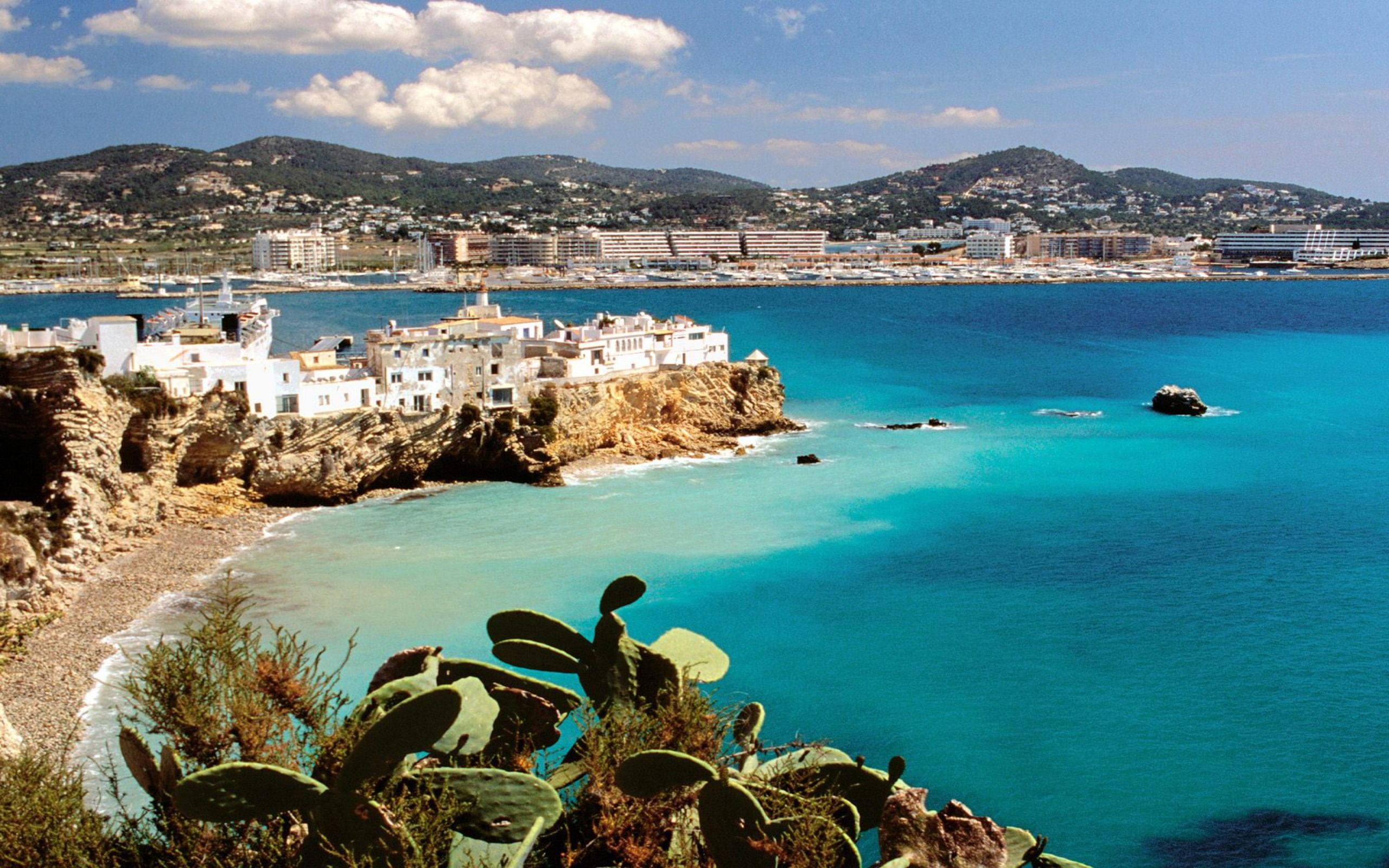 ibiza, beach, 2K, spain, HD Wallpaper