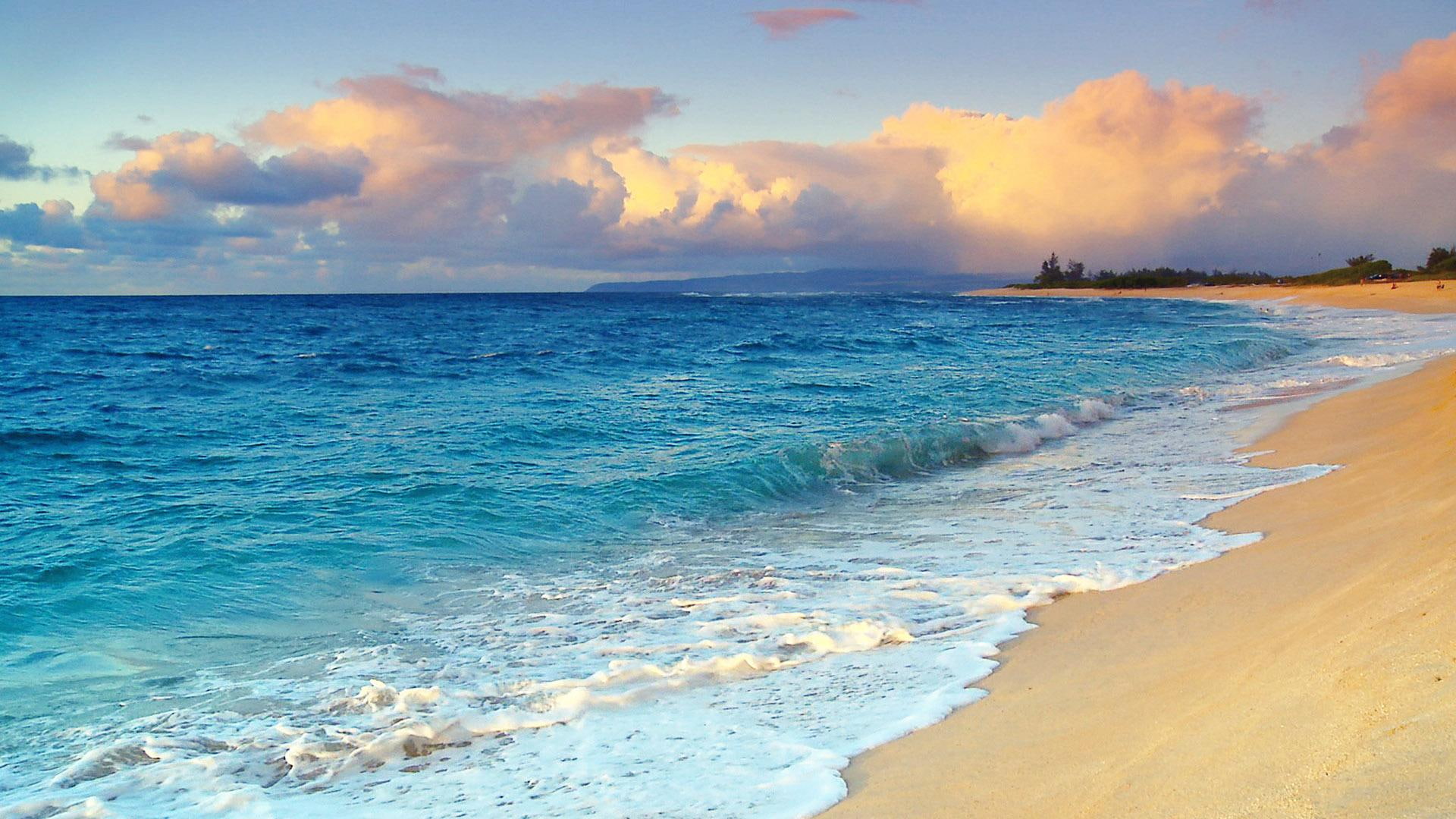 hawai, vacations, blue, nature and landscapes, hawaiian, beach, sand, sea, summer, 1080P, vacation, HD Wallpaper