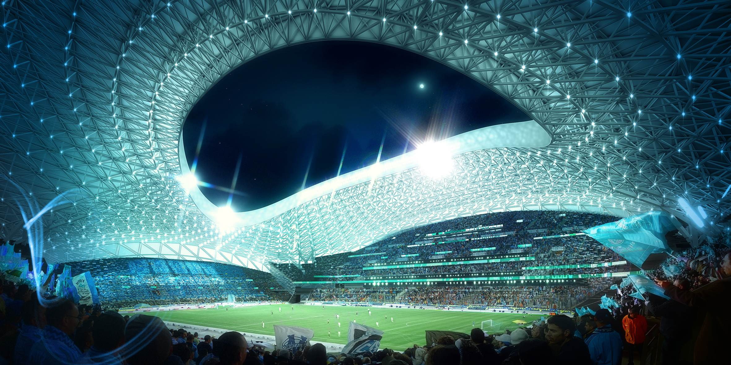 1080P, marseille, sports, soccer, olympique, HD Wallpaper
