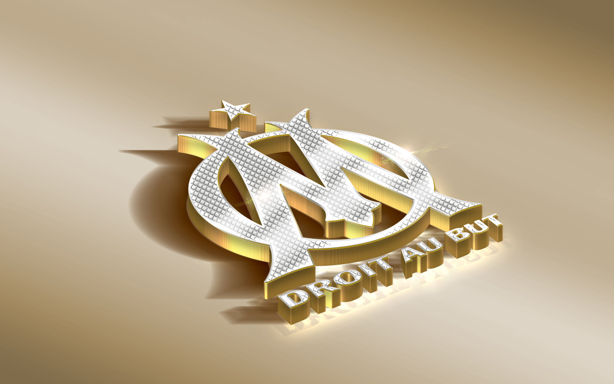 Olympique de Marseille, 2K, Logo, Soccer, Emblem, HD Wallpaper