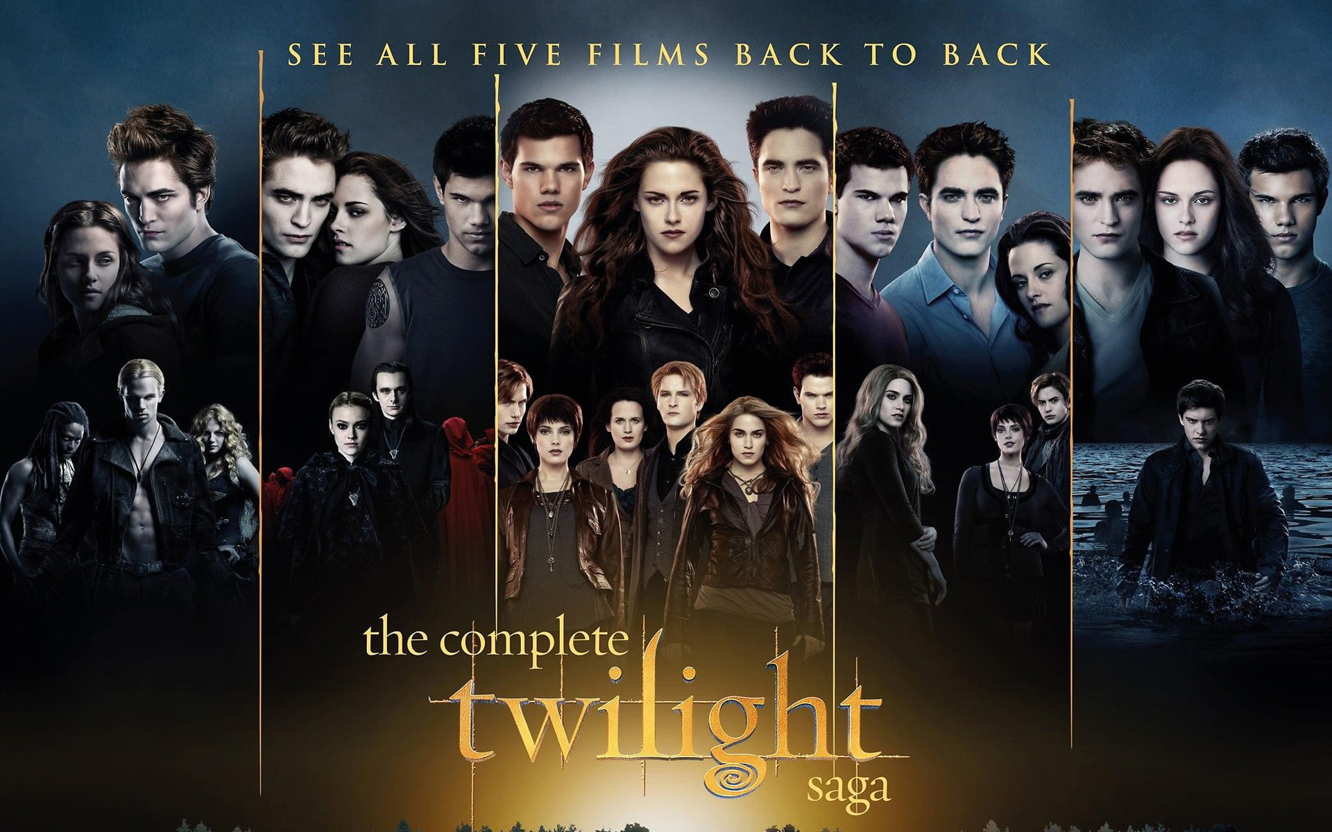 twilight, saga, 1080P, complete, HD Wallpaper