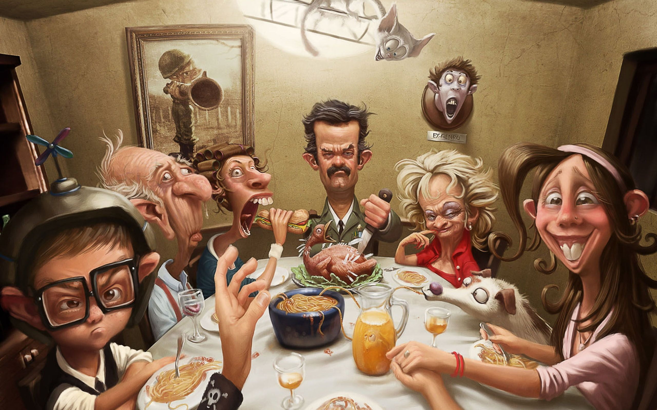 enjoyment, food and drink, togetherness, positive emotion, group of people, emotion, food, hoisel, real people, celebration, family members, sitting, leisure activity, HD Wallpaper