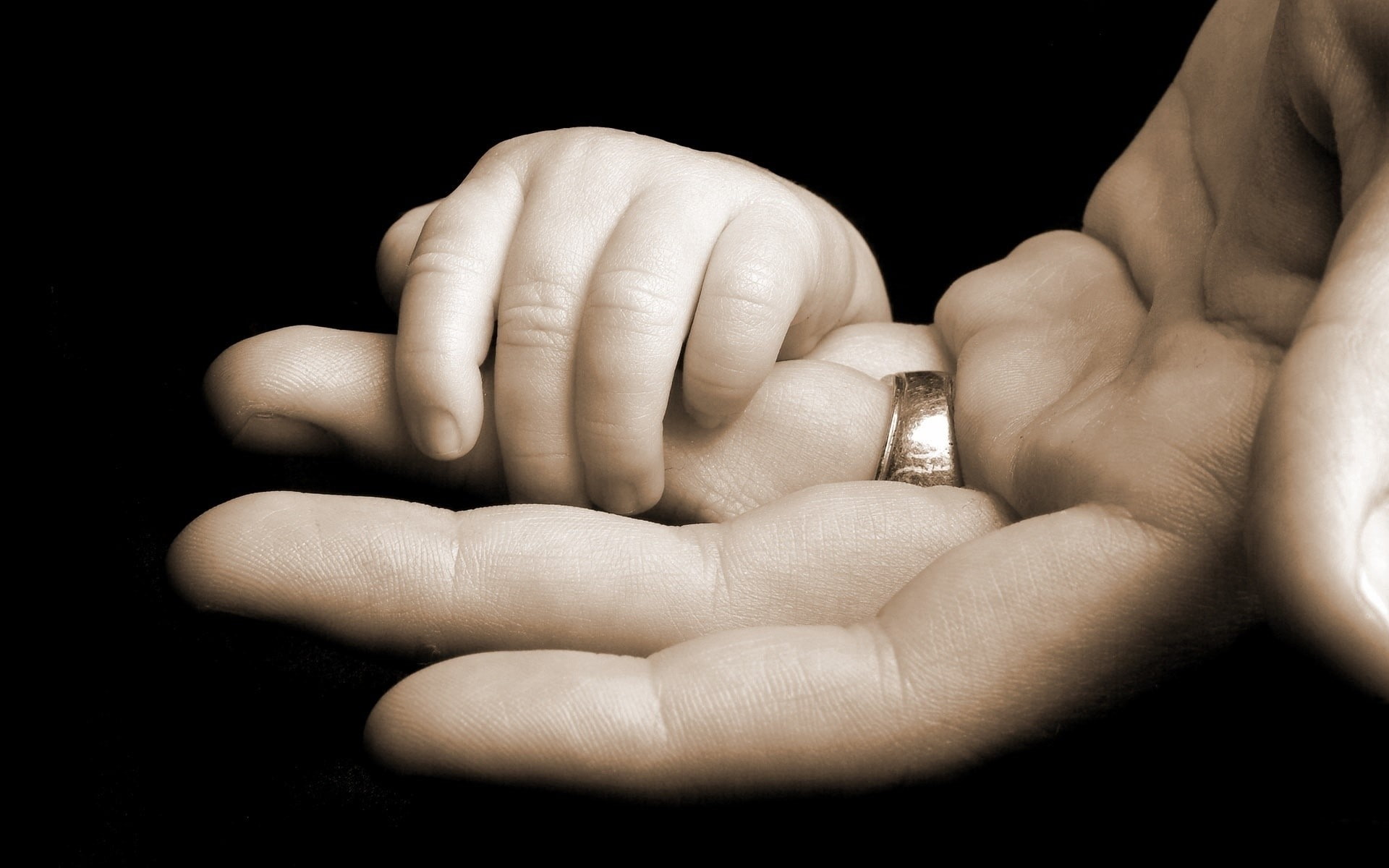 adult, punching, Bond, black background, two people, indoors, Hands, males, Family, human finger, wrist, jewelry, care, people, studio shot, Family members, HD Wallpaper