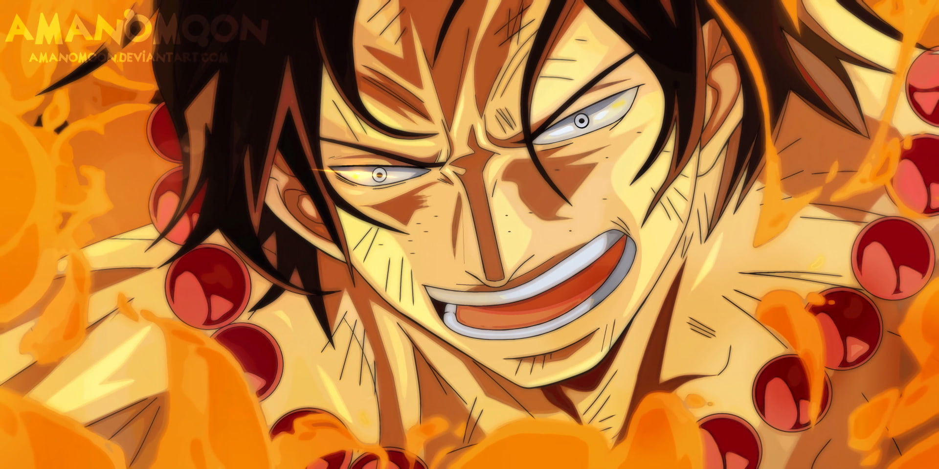 Portgas D. Ace, 1080P, One Piece, Anime, HD Wallpaper