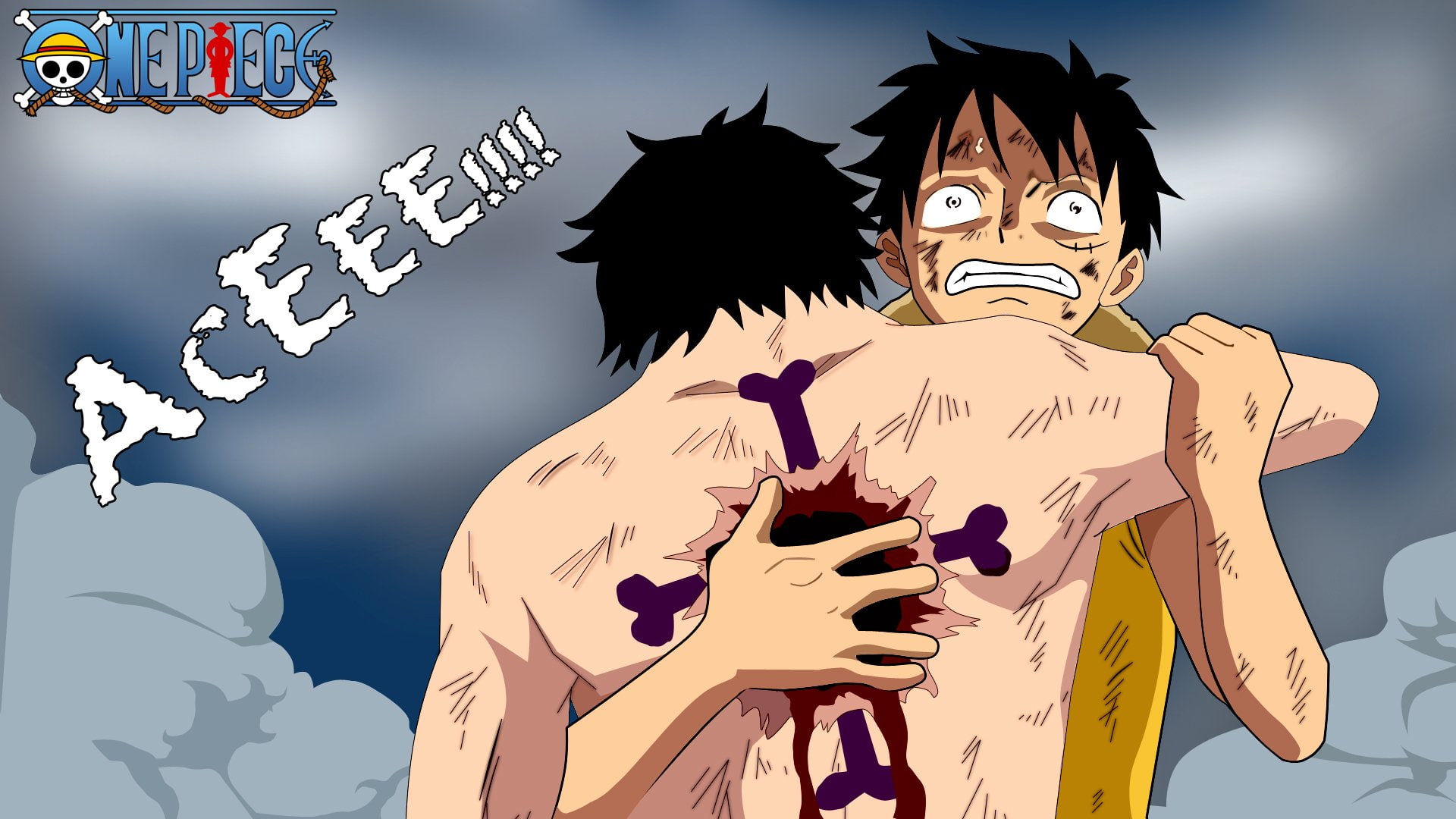 One Piece, Portgas D. Ace, Monkey D. Luffy, 1080P, Anime, HD Wallpaper