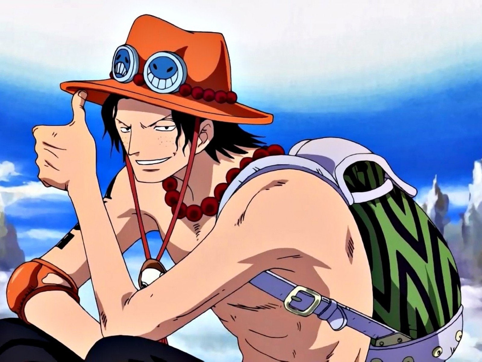 720P, Portgas D. Ace, One Piece, Anime, HD Wallpaper