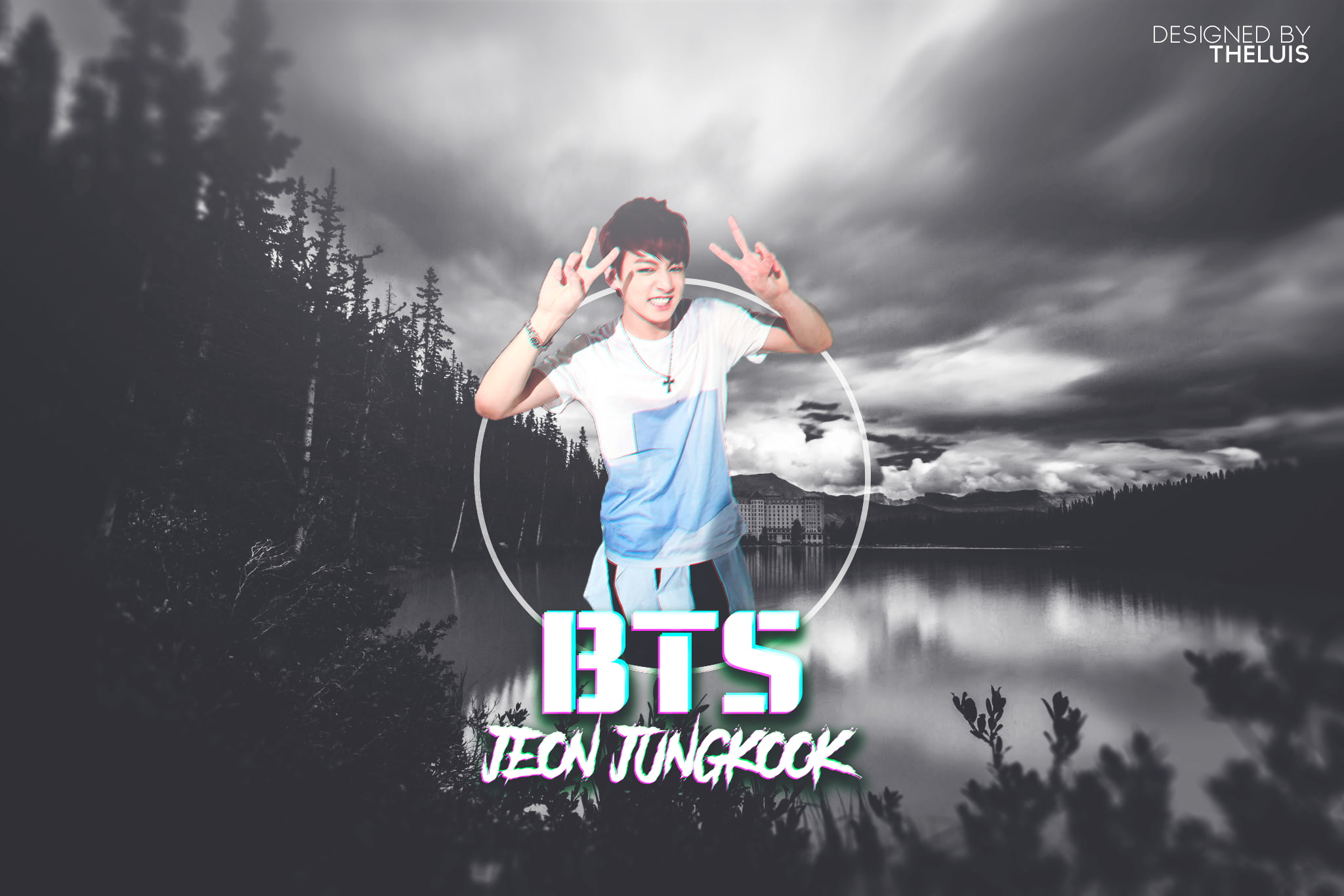 K-pop, necklace, 1080P, nature, BTS, Asian, HD Wallpaper
