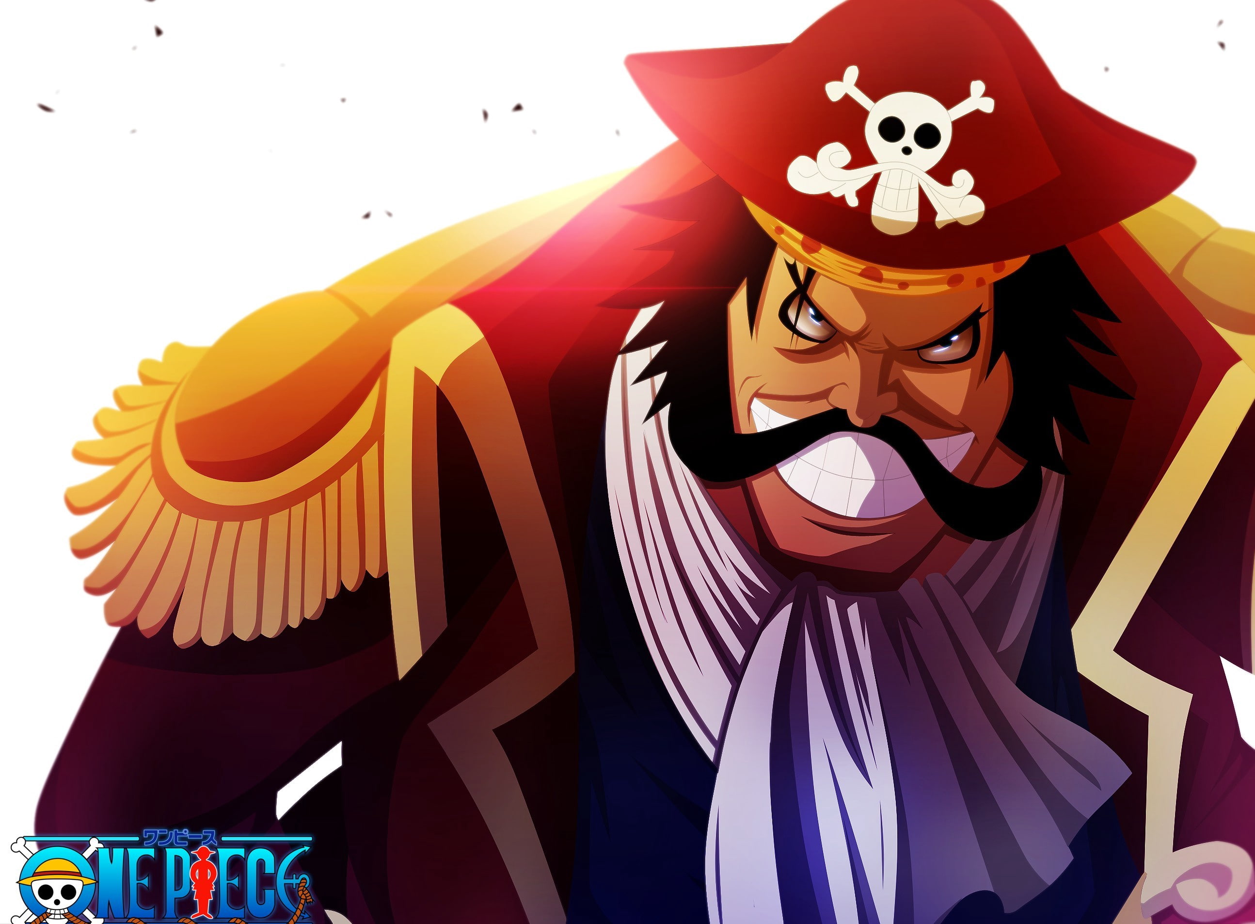 2K, Anime, One Piece, Gol D. Roger, HD Wallpaper