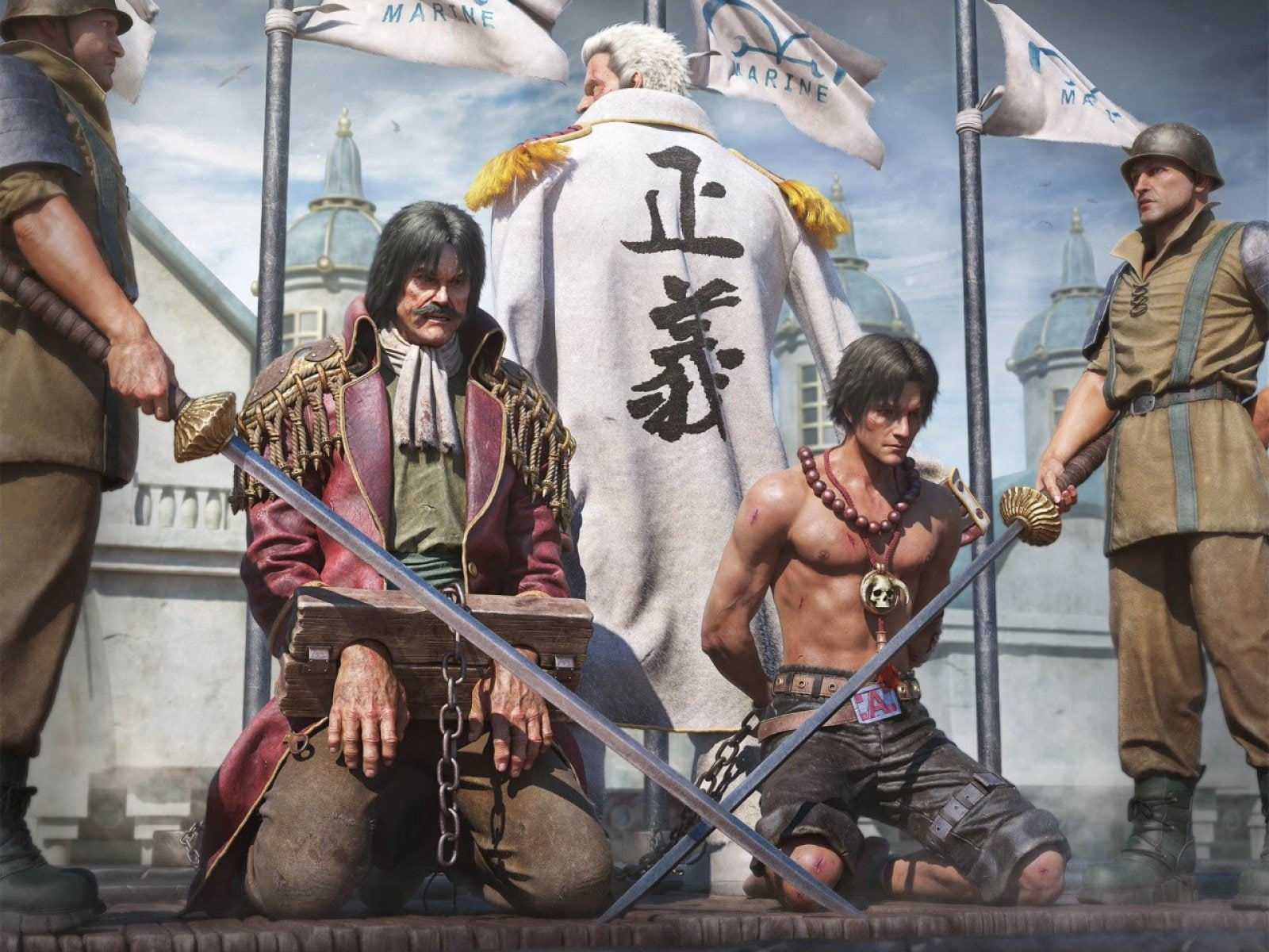 Monkey D. Garp, Anime, One Piece, 720P, Portgas D. Ace, Gol D. Roger, HD Wallpaper