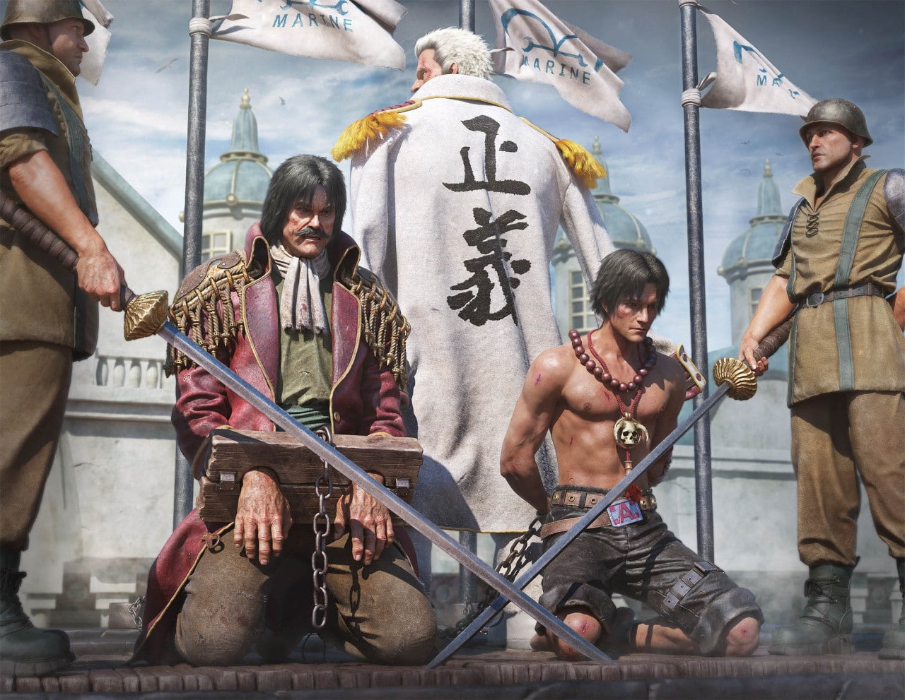 720P, One Piece, Monkey D. Garp, Gol D. Roger, Portgas D. Ace, HD Wallpaper