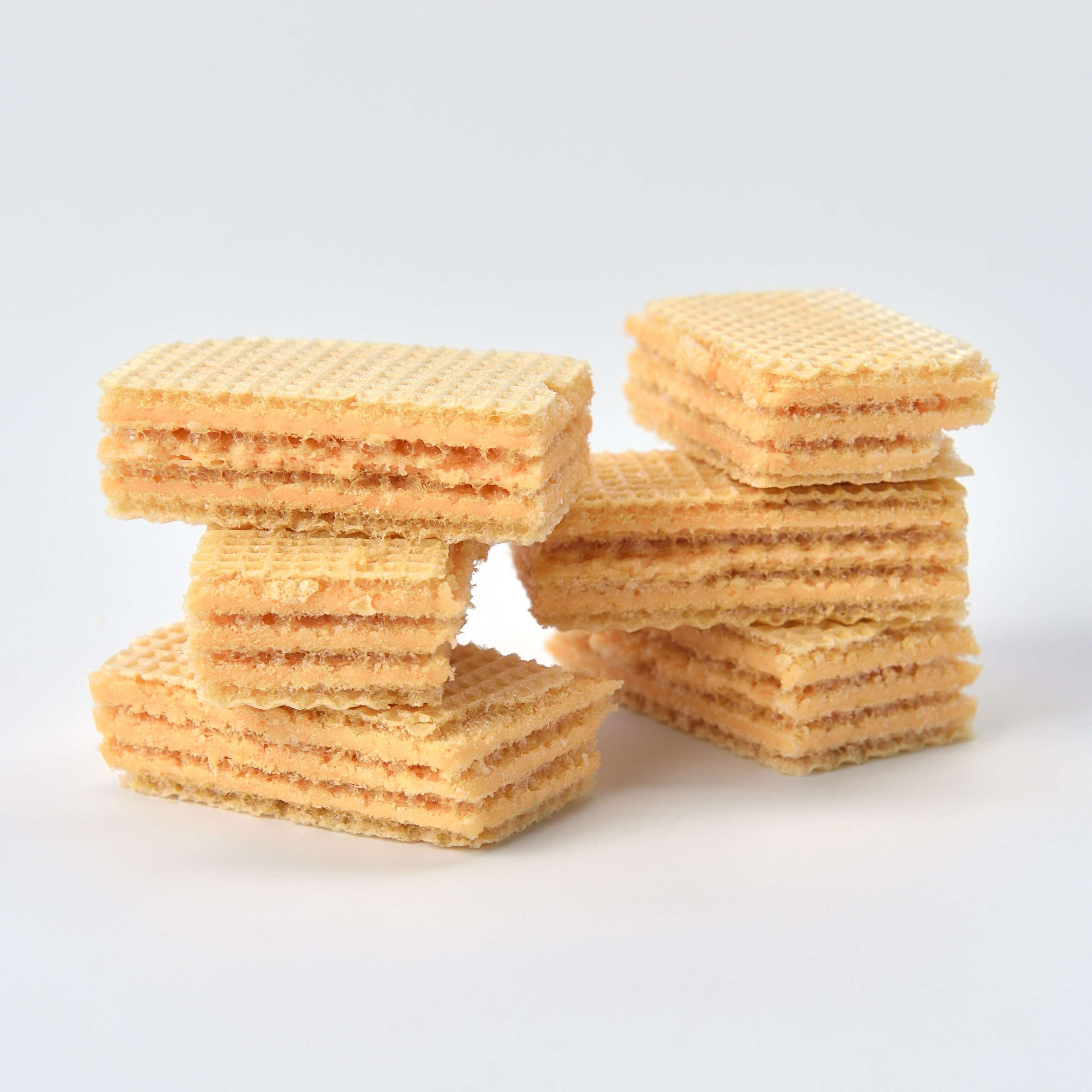 biscuit, dieting, close-up, baked, indulgence, small group of objects, 2K, crispy, studio shot, white background, wafer, stack, cut out, sweet food, wellbeing, Phone HD Wallpaper