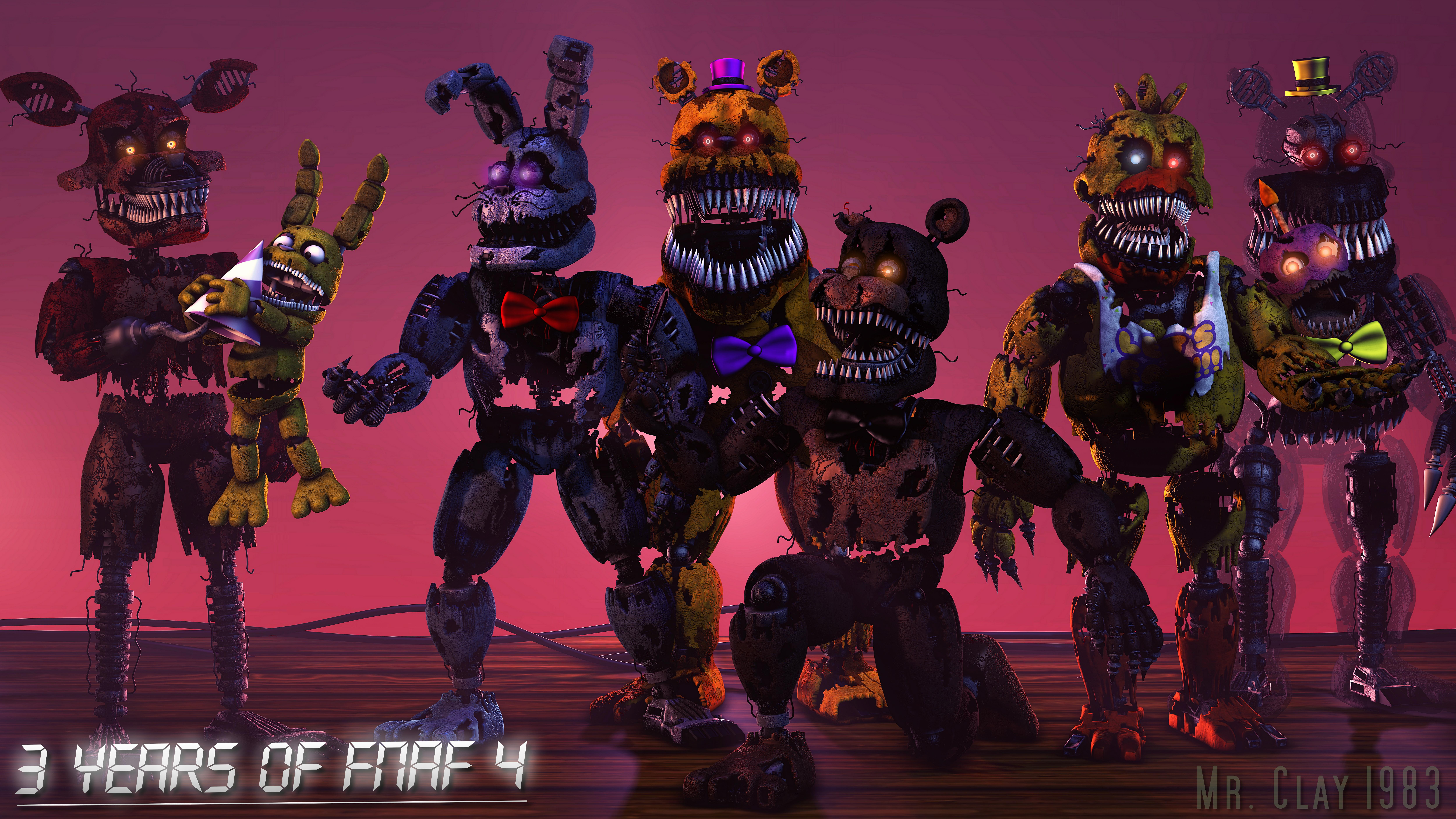 8K, Five Nights at Freddys 4, Five Nights at Freddys, HD Wallpaper