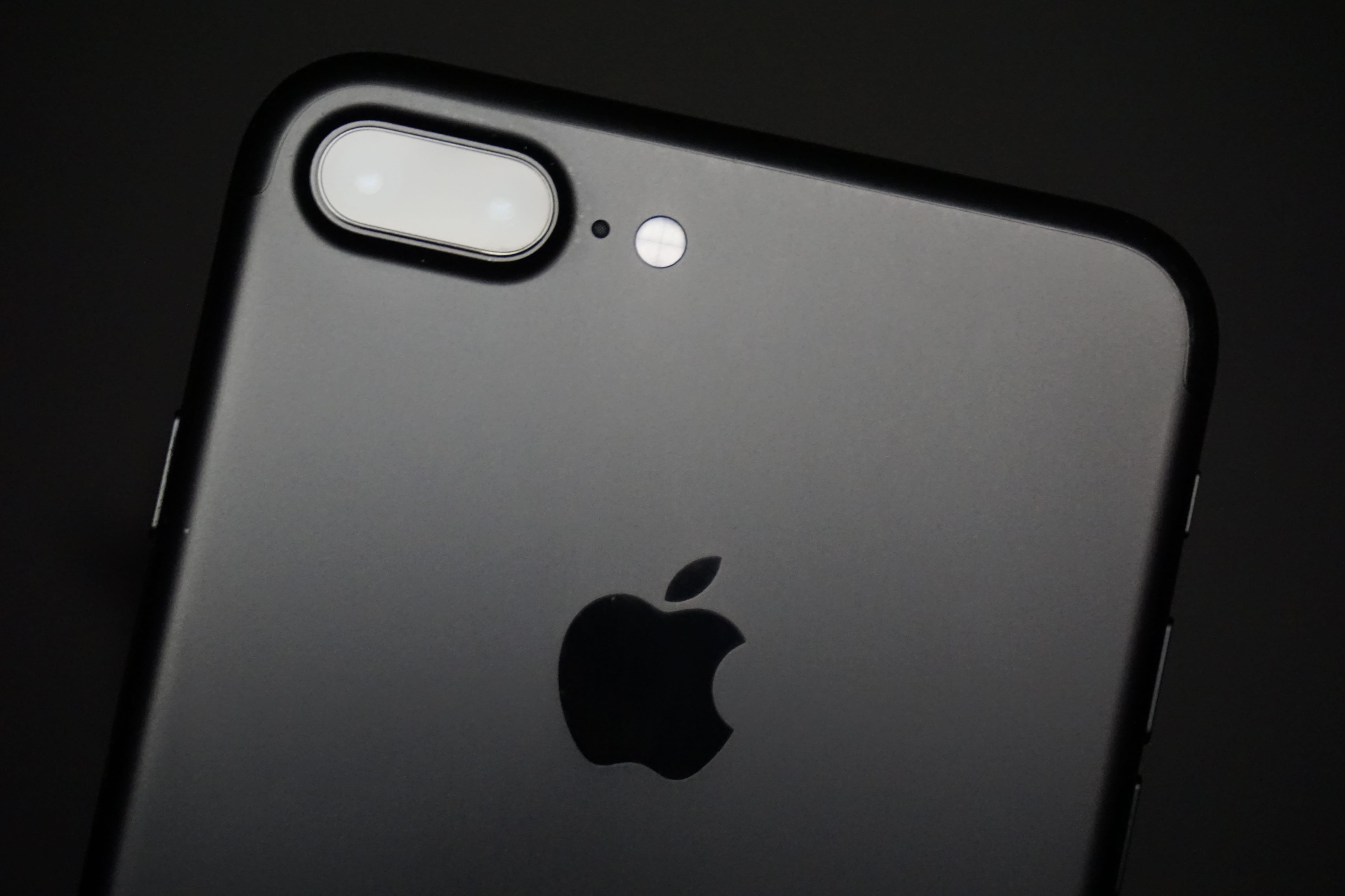 black color, screen, connection, smiling, iphone 7 plus, design, portable information device, high angle view, black, smart phone, communication, black background, HD Wallpaper
