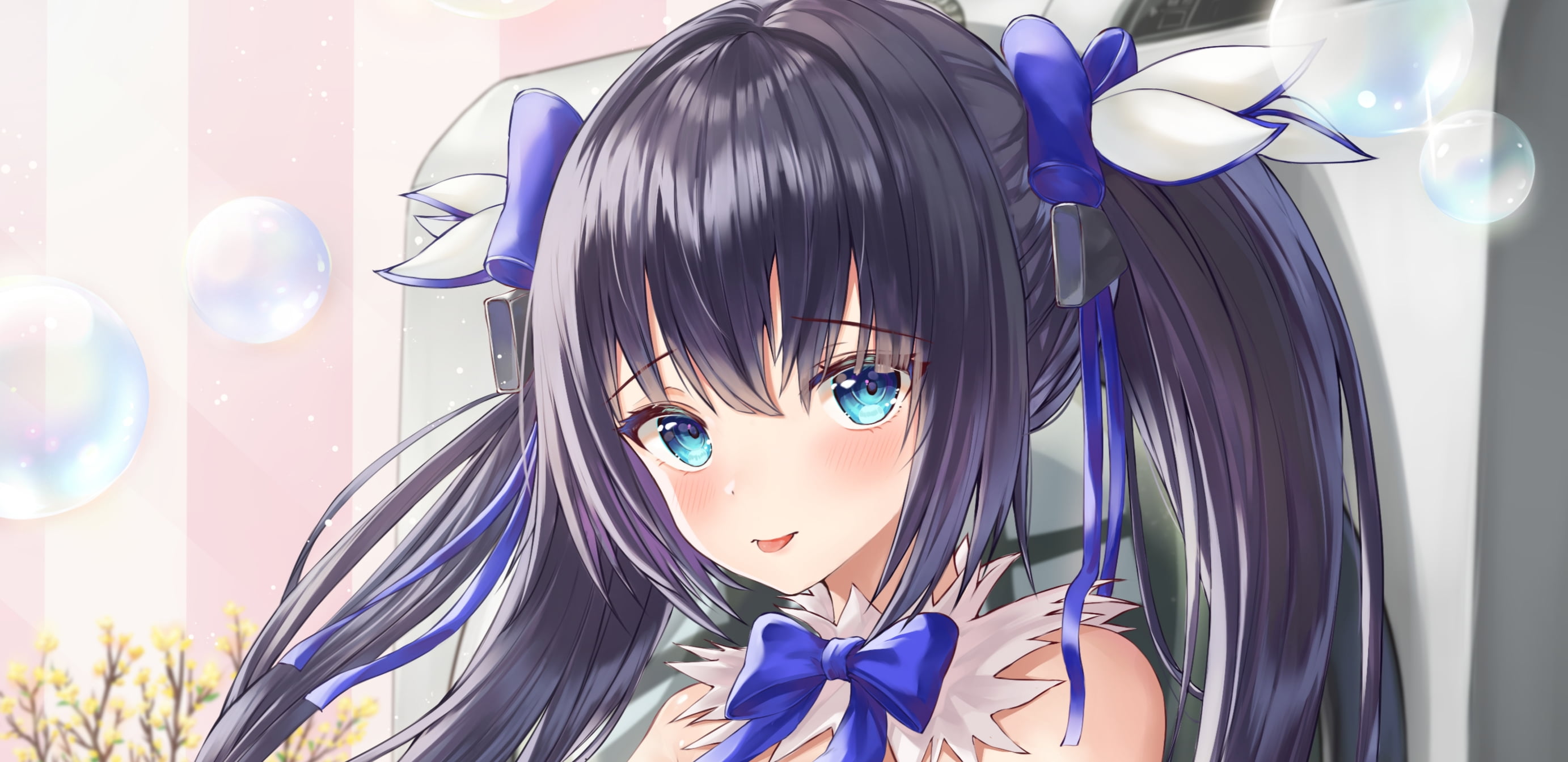 Is It Wrong to Try to Pick Up Girls in a Dungeon?, DanMachi, 2K, Hestia (DanMachi), HD Wallpaper