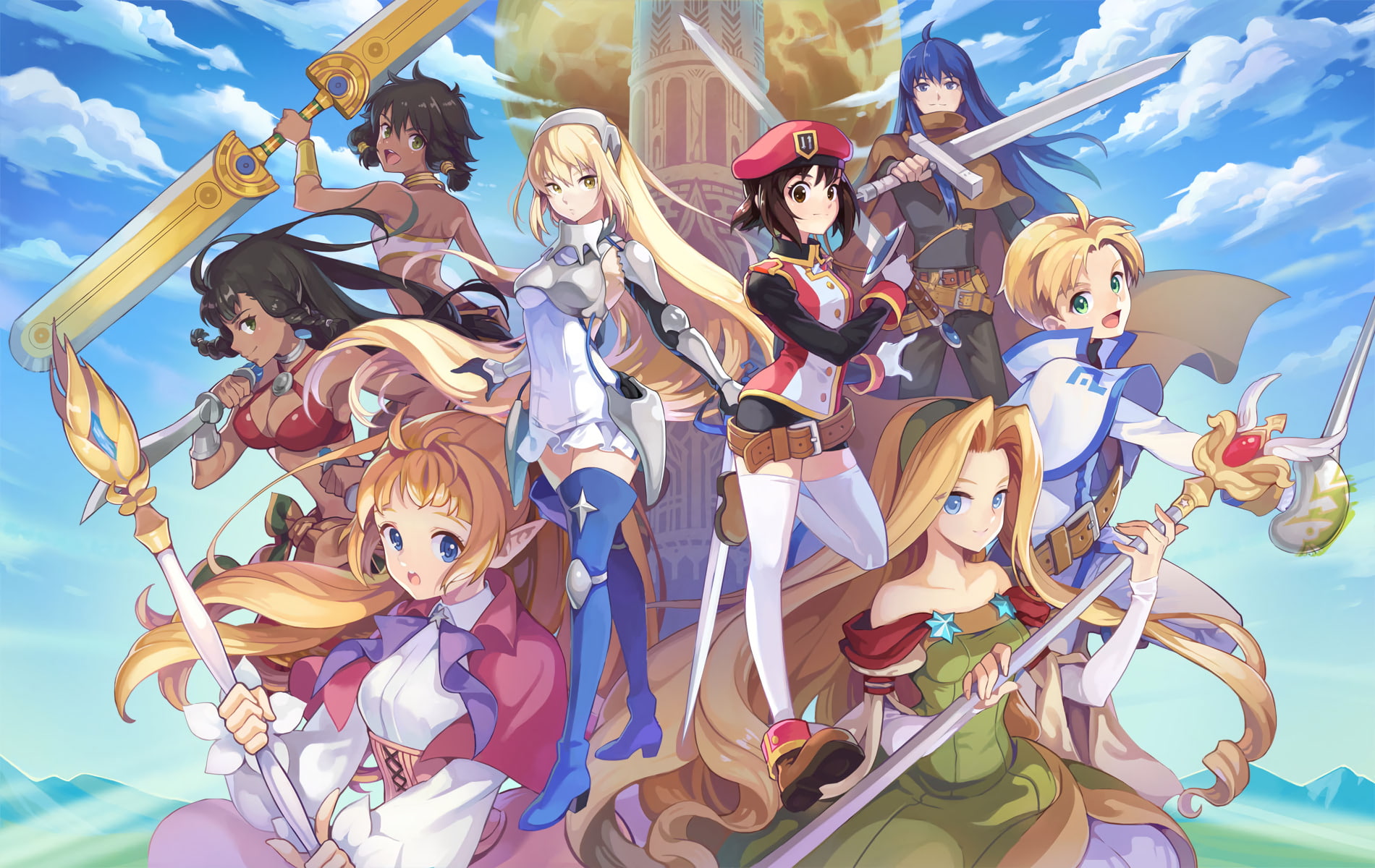 Danmachi: Sword Oratoria, 720P, Anime, HD Wallpaper