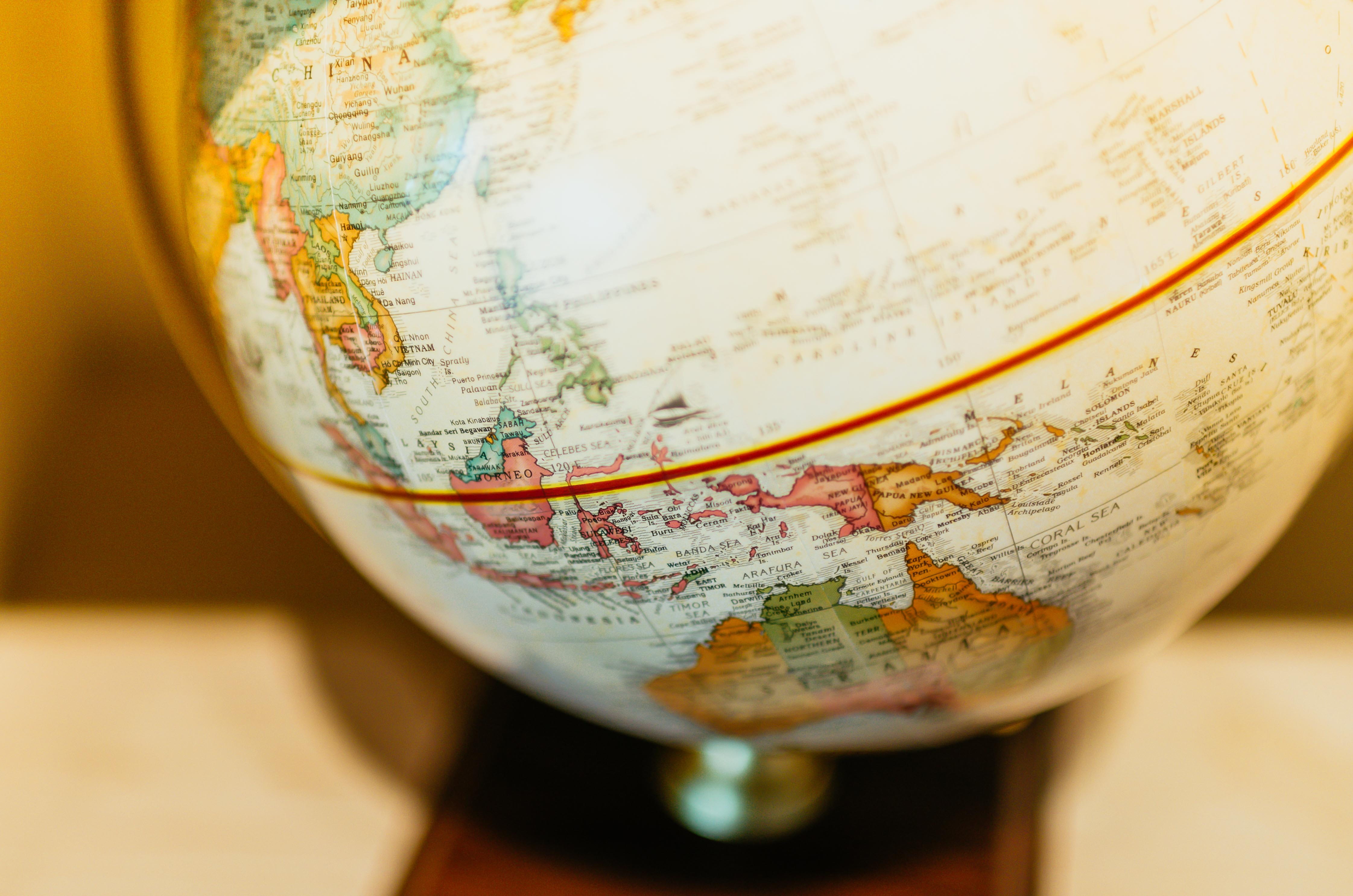 travel, direction, stand, studio shot, world map, topography, indoors, education, exploration, globe - man made object, planet earth, white, map, guidance, HD Wallpaper
