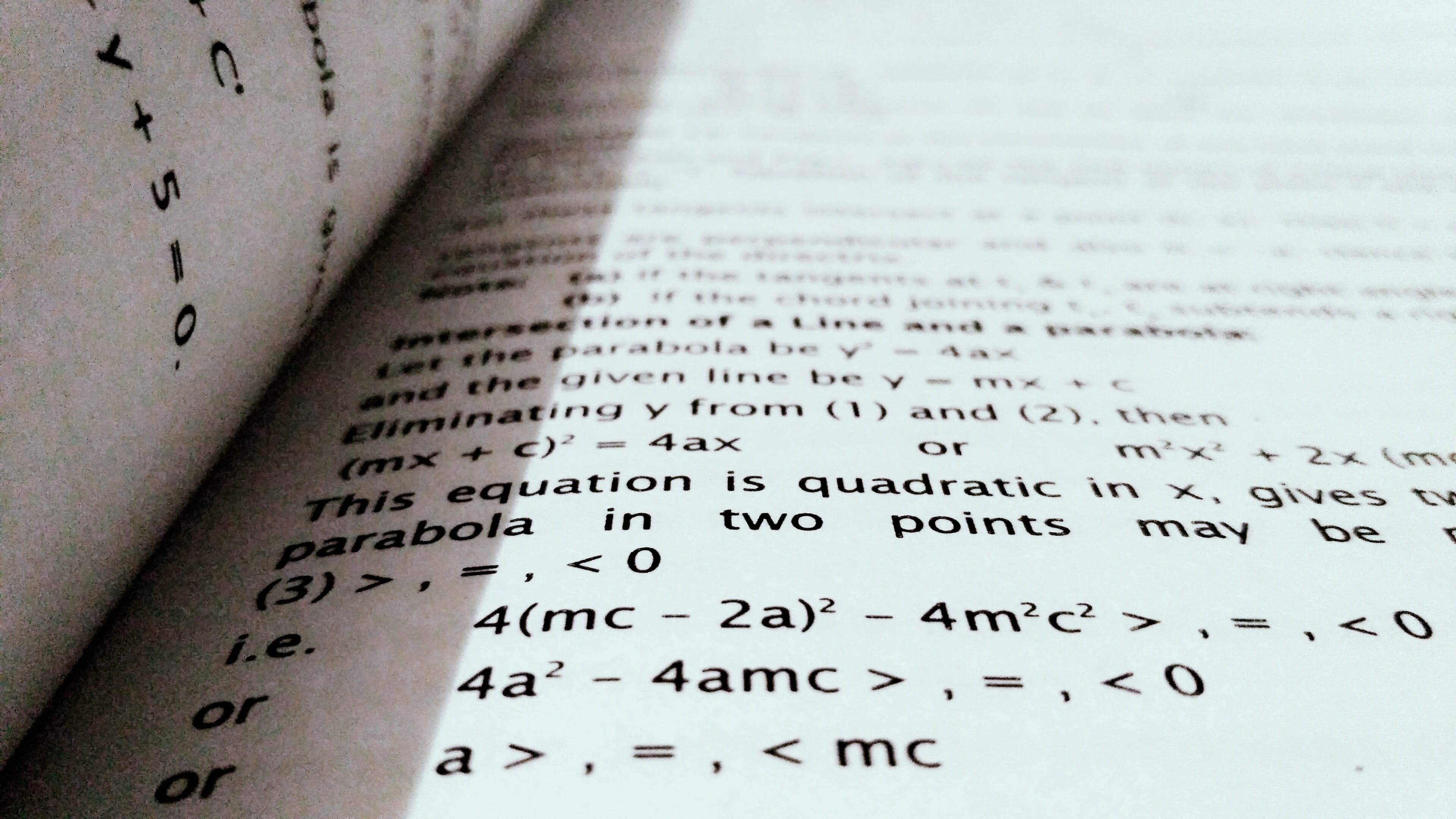 opened, book, western script, communication, high angle view, selective focus, indoors, publication, no people, school, equation, blur, mathematics, technology, HD Wallpaper