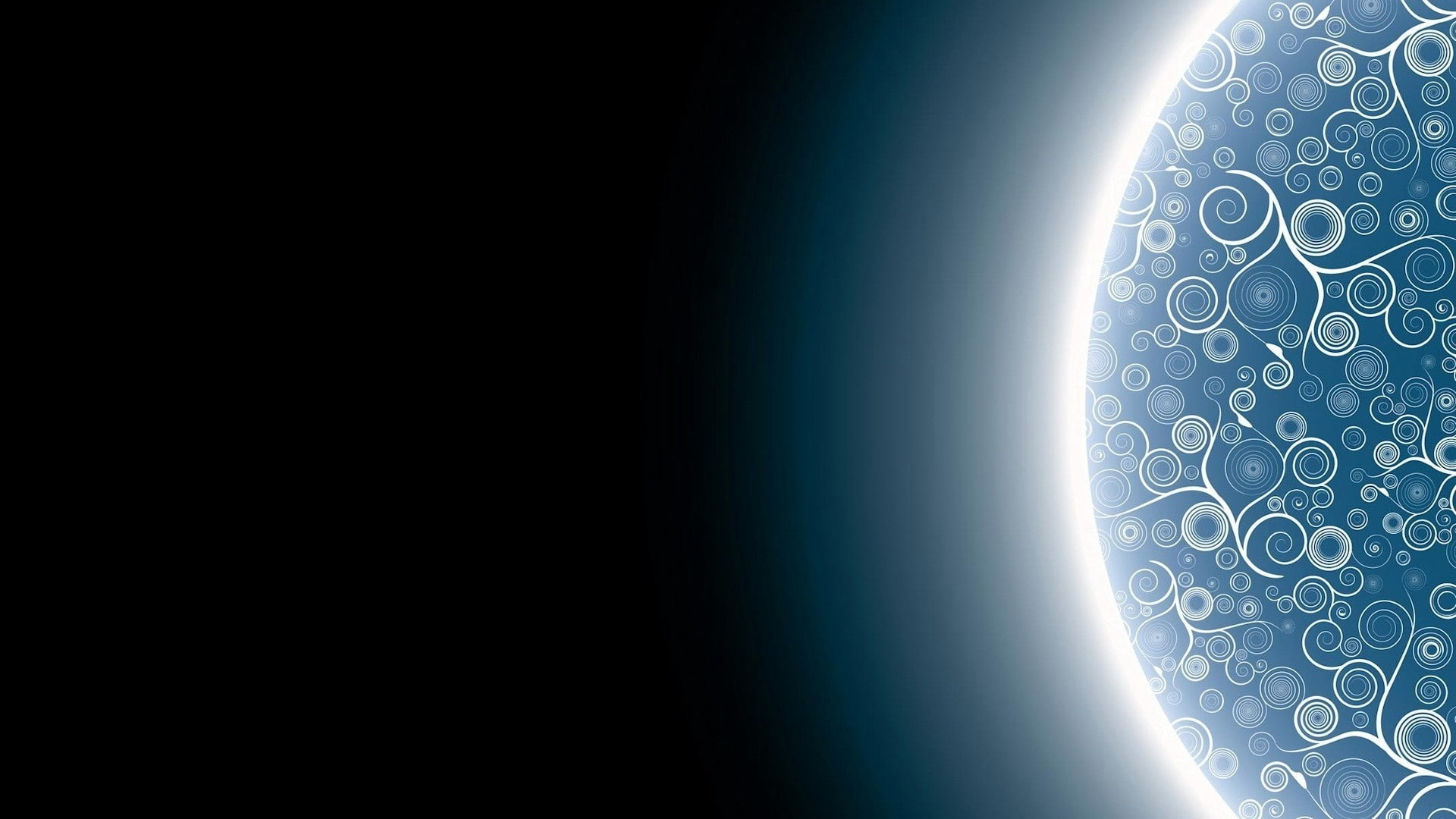 1080P, background, semi-circle, patterns, shading, color, HD Wallpaper