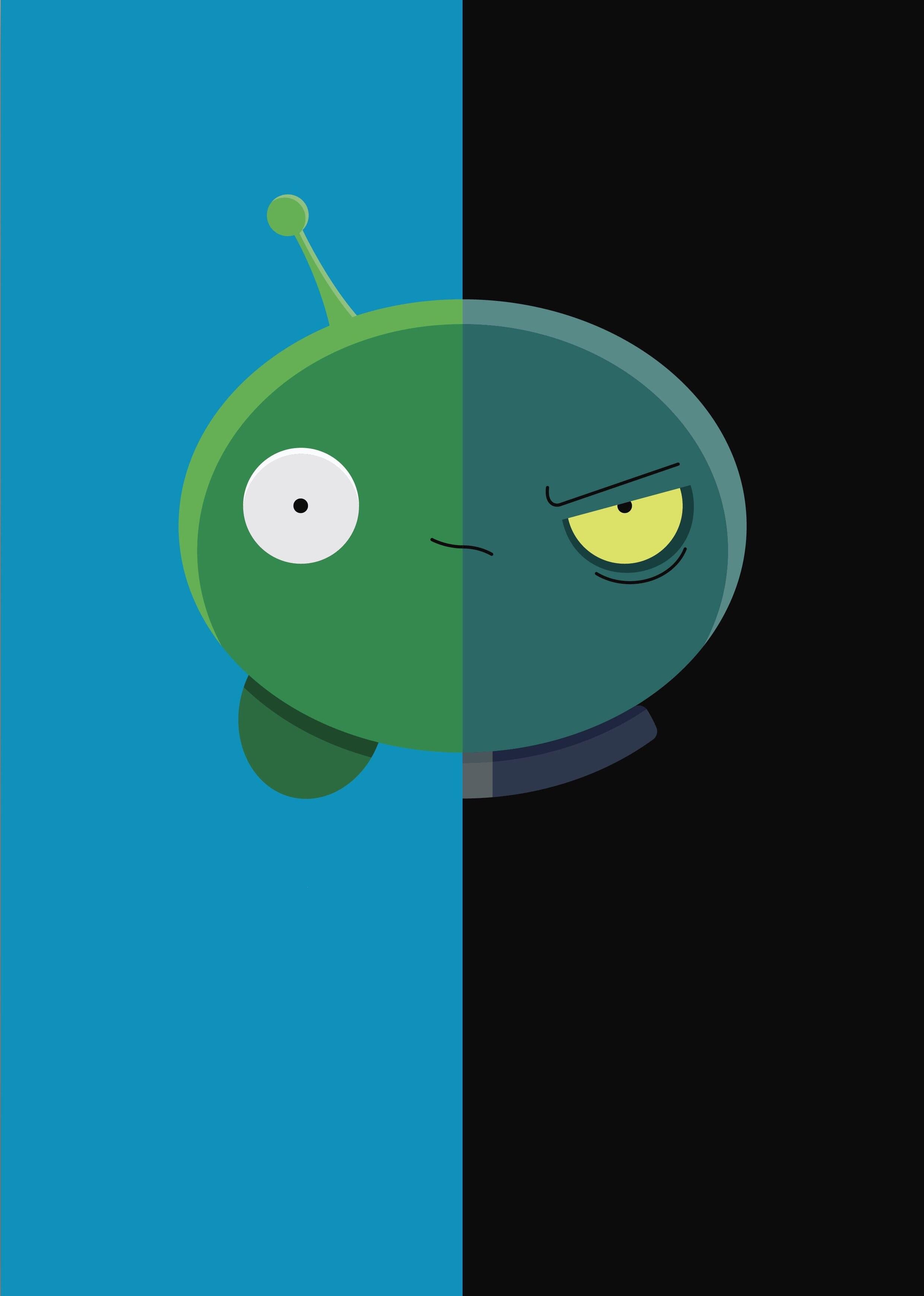 Netflix TV Series, humor, cartoon, 2K, Adult Swim, 2018 (Year), Netflix, final space, TV Series, series, Phone HD Wallpaper
