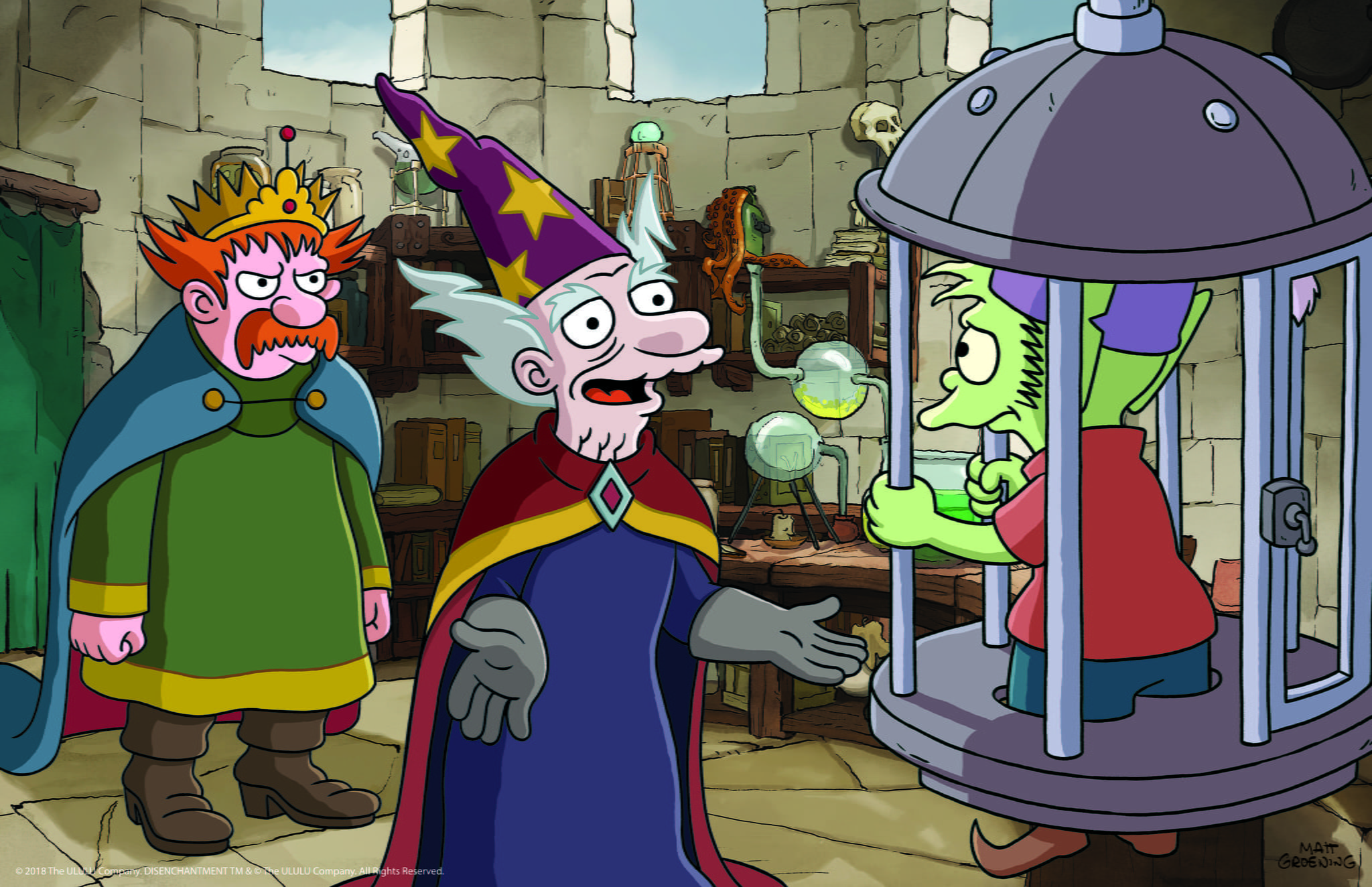 Disenchantment, Disenchantment (TV Show), TV Show, 1080P, Elfo (Disenchantment), HD Wallpaper