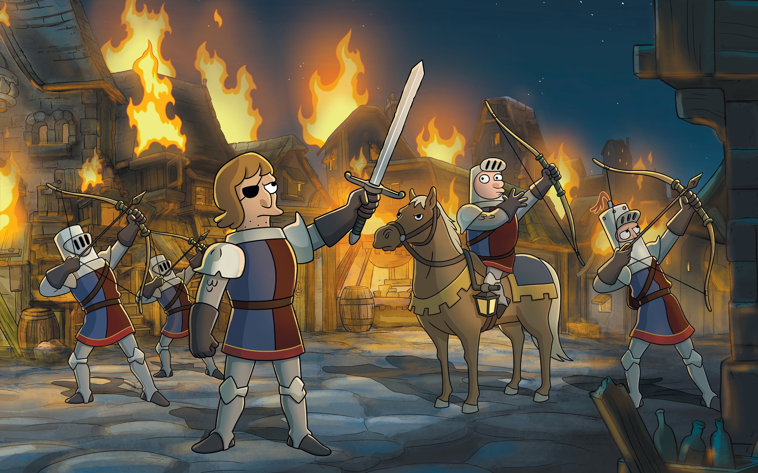 Netflix TV Series, 2K, Disenchantment, HD Wallpaper