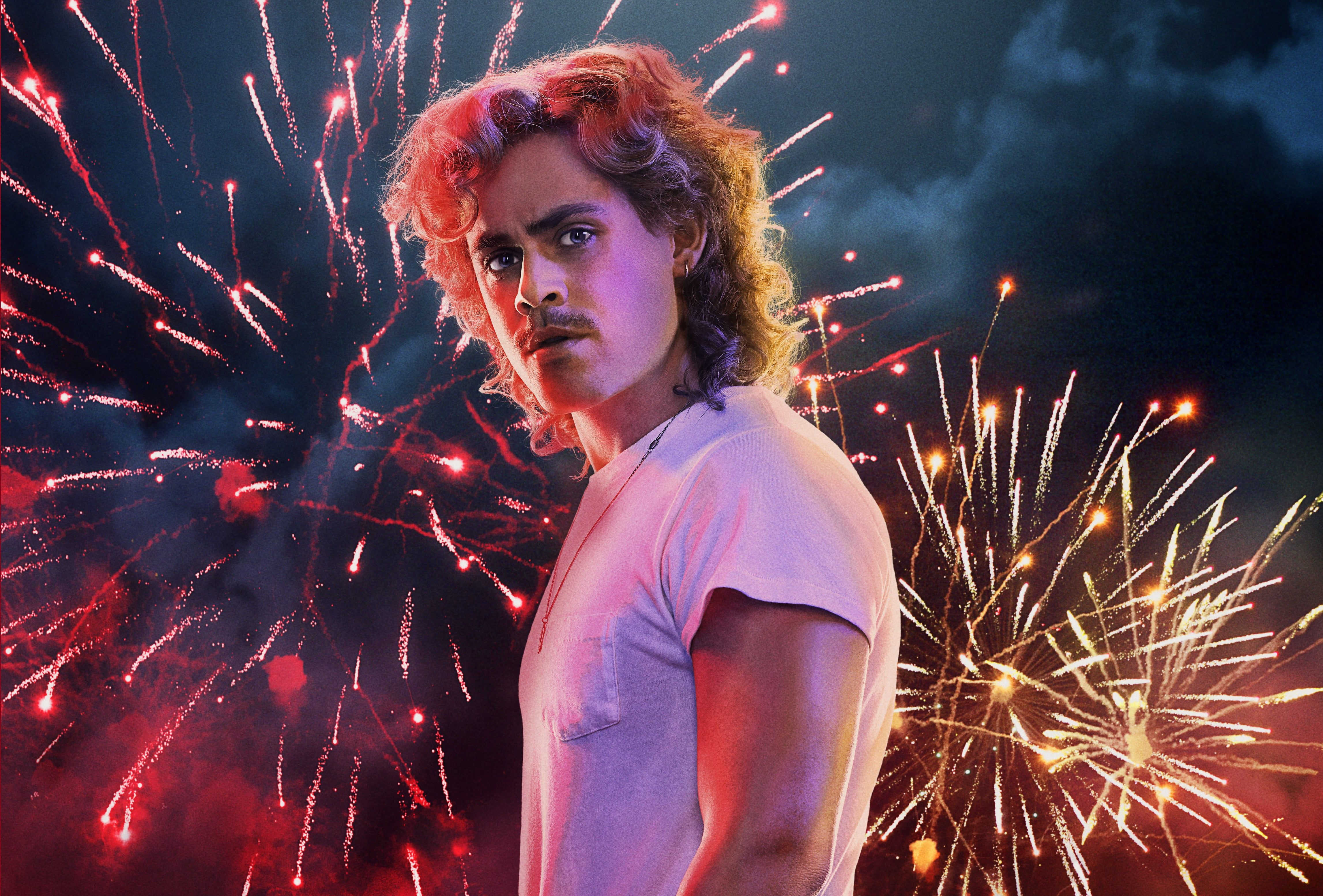 Dacre Montgomery, TV Show, 4K, Billy Hargrove, Stranger Things, HD Wallpaper