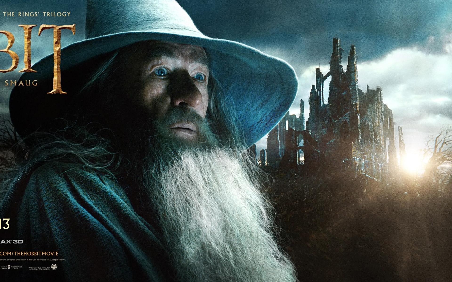smaug, desolation, hobbit, gandalf, 1080P, HD Wallpaper