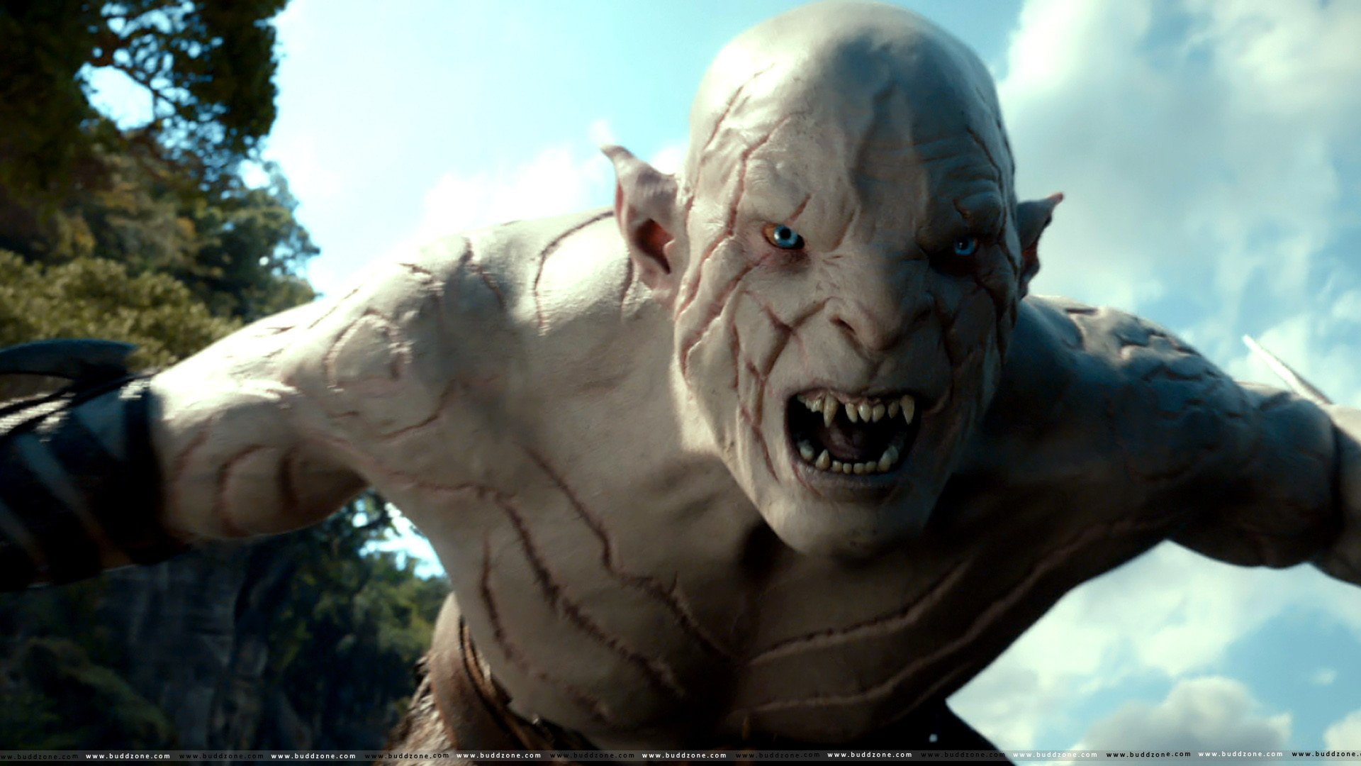 dark, creature, smaug, hobbit, azog, orc, film, fantasy, 1080P, desolation, movie, HD Wallpaper