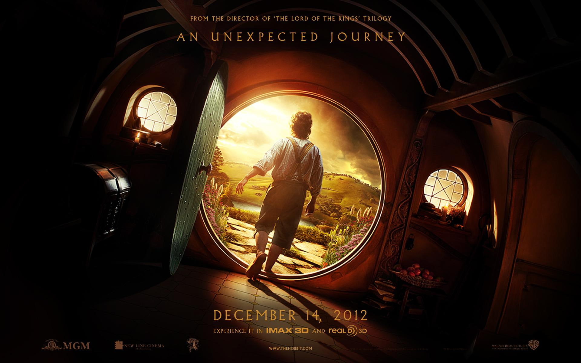 journey, hobbit, unexpected, movies, 2012, 1080P, HD Wallpaper
