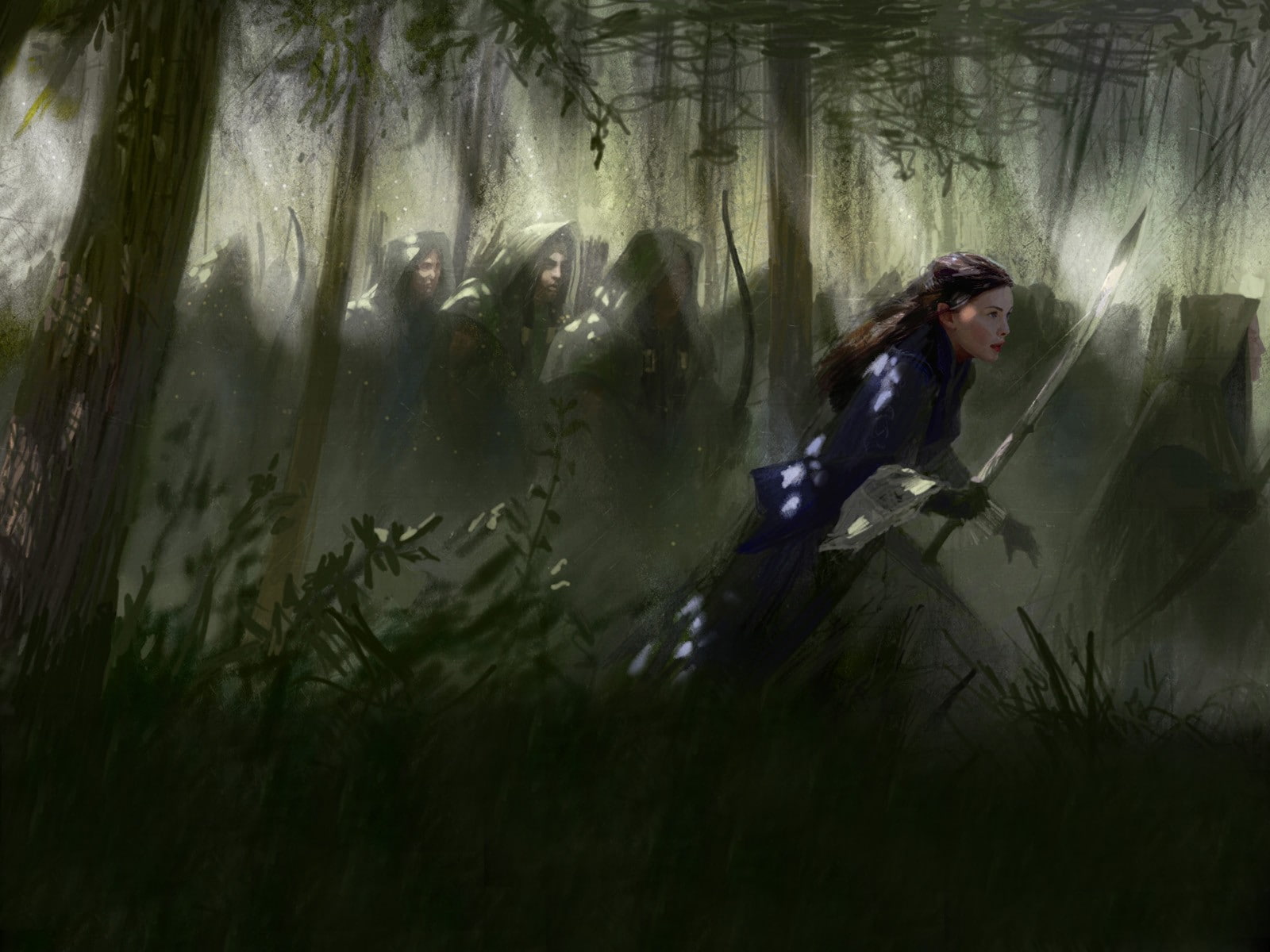 720P, The Lord of the Rings, Arwen, HD Wallpaper