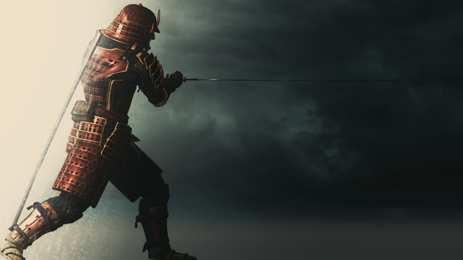 1080P, warrior, samurai, fantasy art, katana, HD Wallpaper
