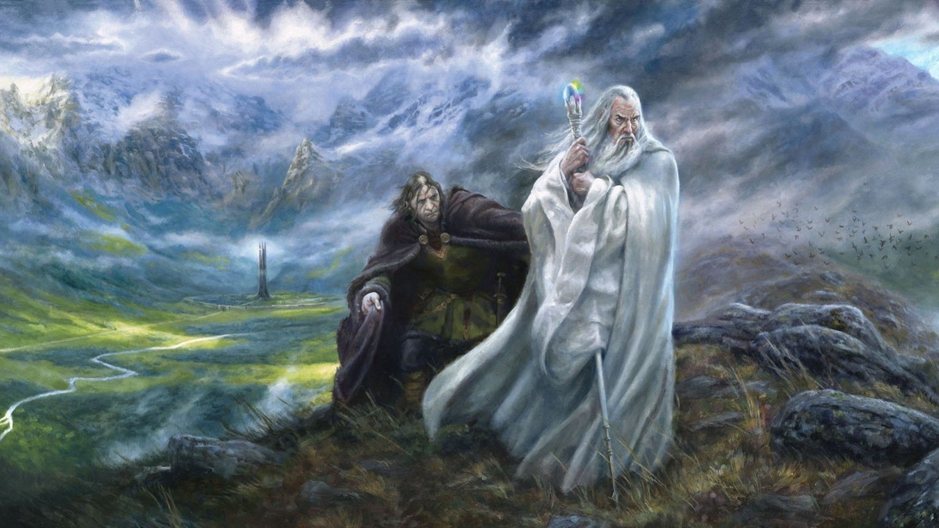 The Lord Of The Rings, Saruman, Lord of the Rings, 1080P, HD Wallpaper