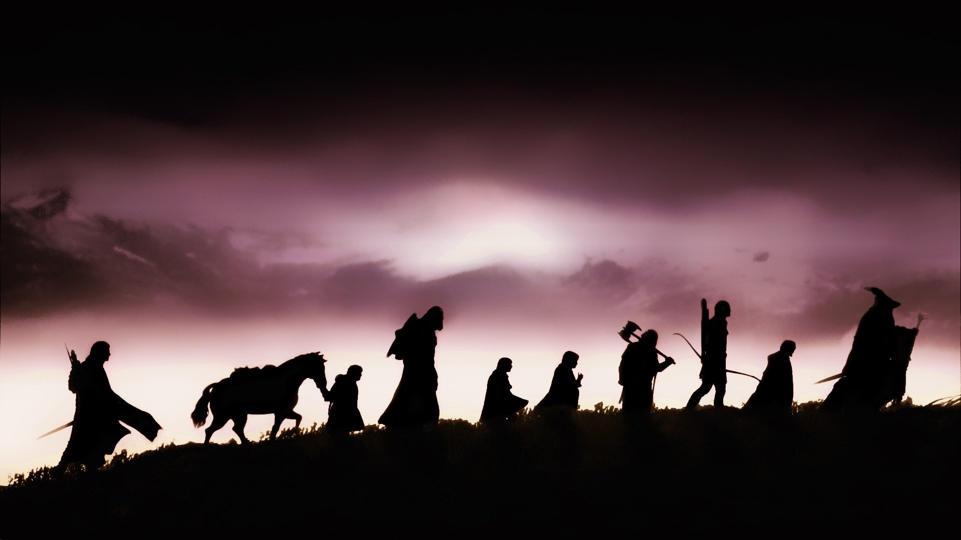 1080P, the lord of the rings the fellowship of the ring, HD Wallpaper