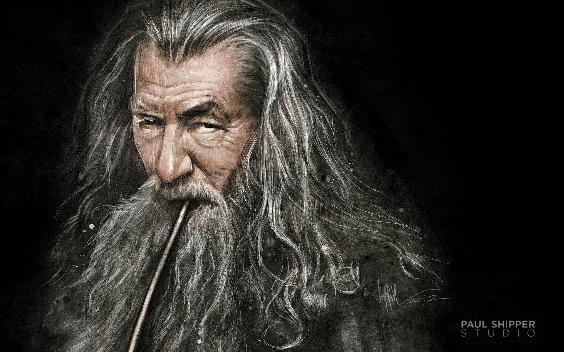 1080P, The Lord of the Rings, Gandalf, The Hobbit, HD Wallpaper