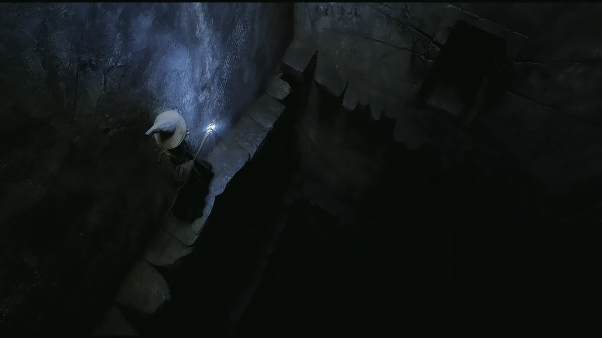 the lord of the rings, rings, lord, gandalf, 1080P, stairs, HD Wallpaper