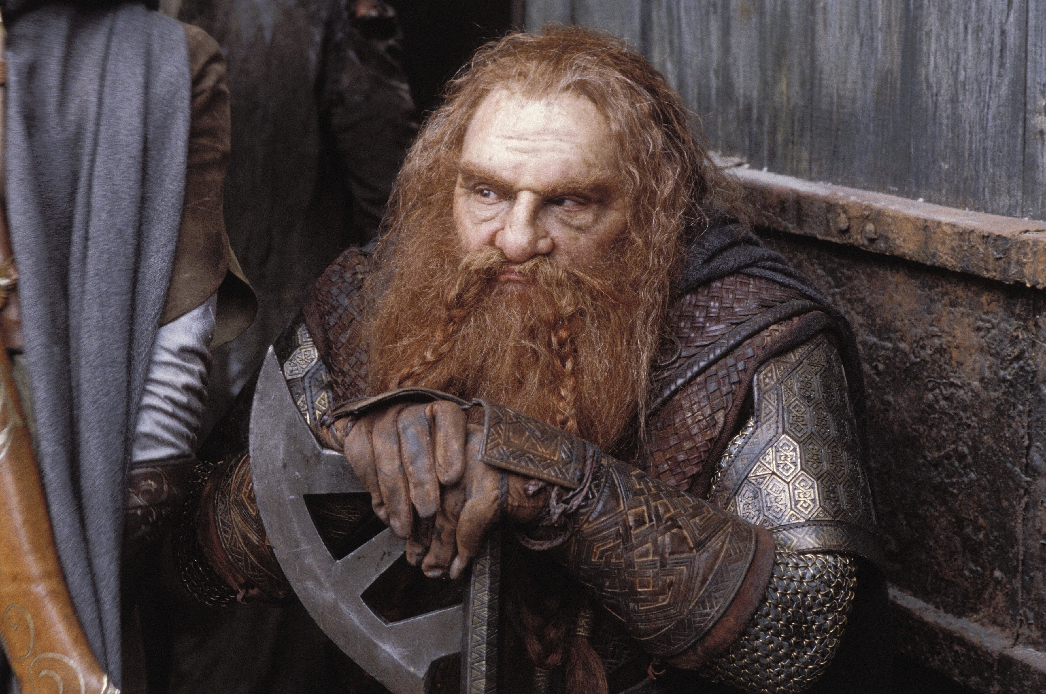 Moustache, beard, facial hair, real people, waist up, warm clothing, men, Beards, The Lord Of The Rings, day, clothing, people, emotion, front view, mammal, HD Wallpaper