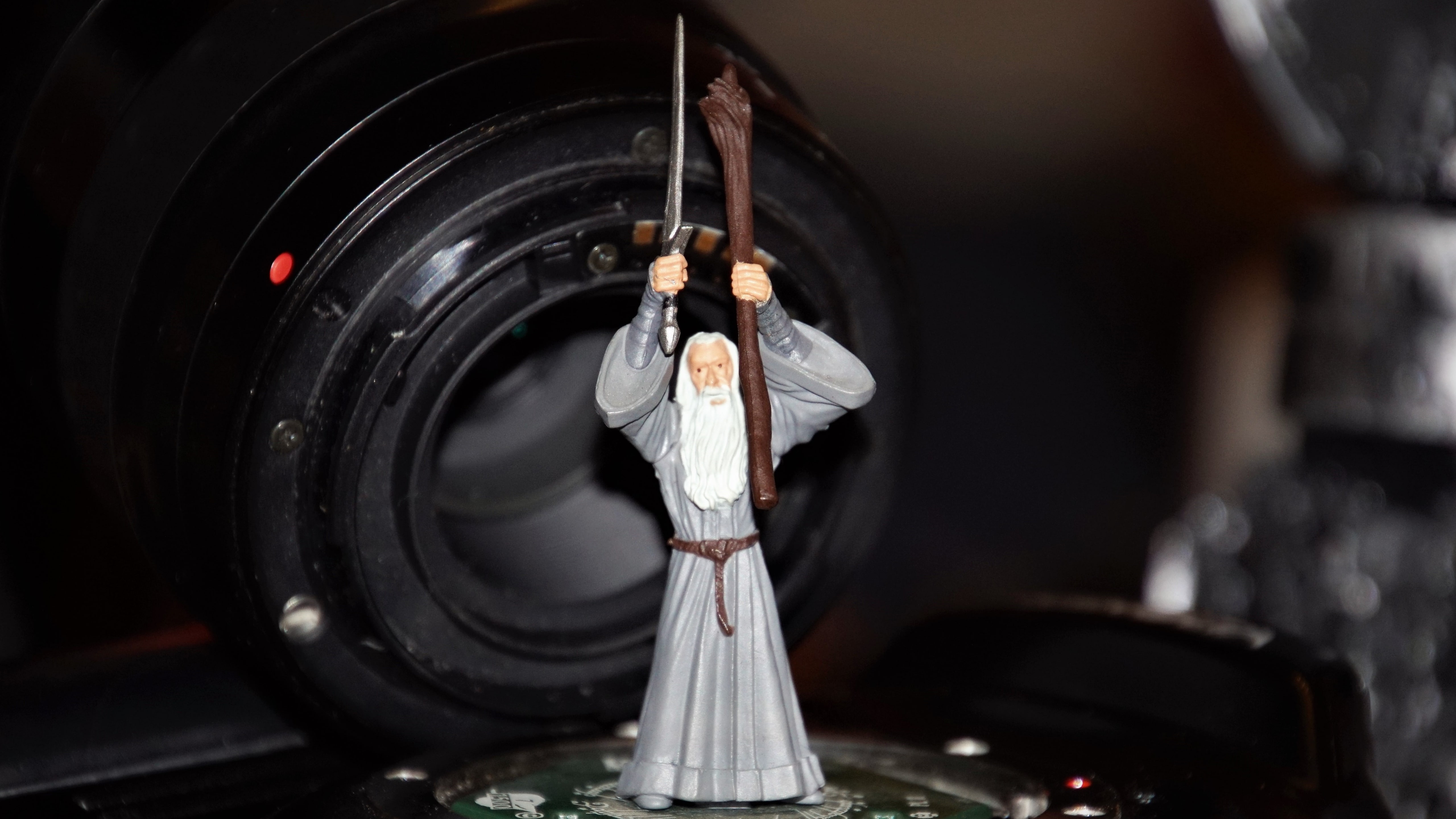 5K, gandalf, photography, gandalf the grey, plaything, toy, funny, HD Wallpaper