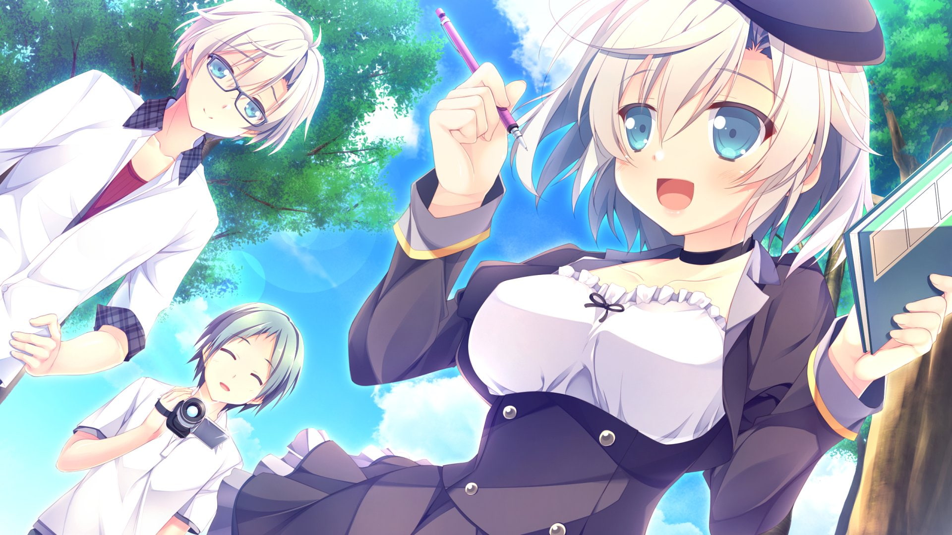 Mikuriya Kenichi, Mikuriya Nori, Anime, Yanase Akira, 1080P, Love Rec., HD Wallpaper