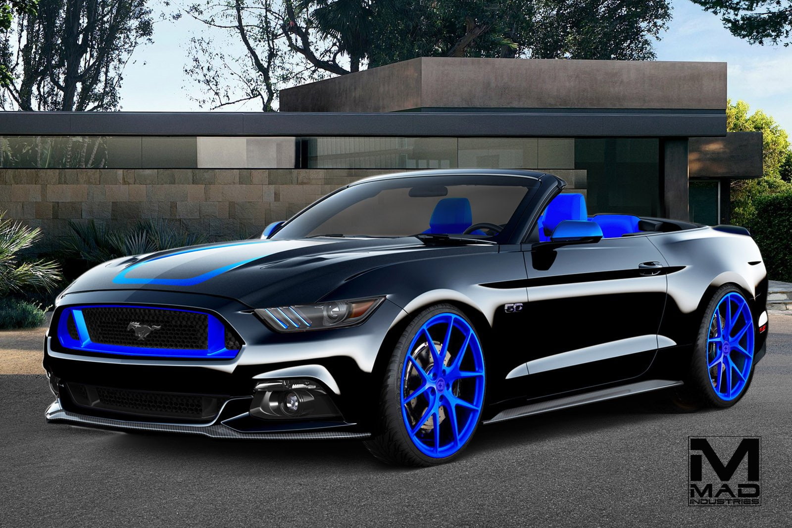 720P, 2015, show, lineup, mustang, ford, cars, sema, HD Wallpaper
