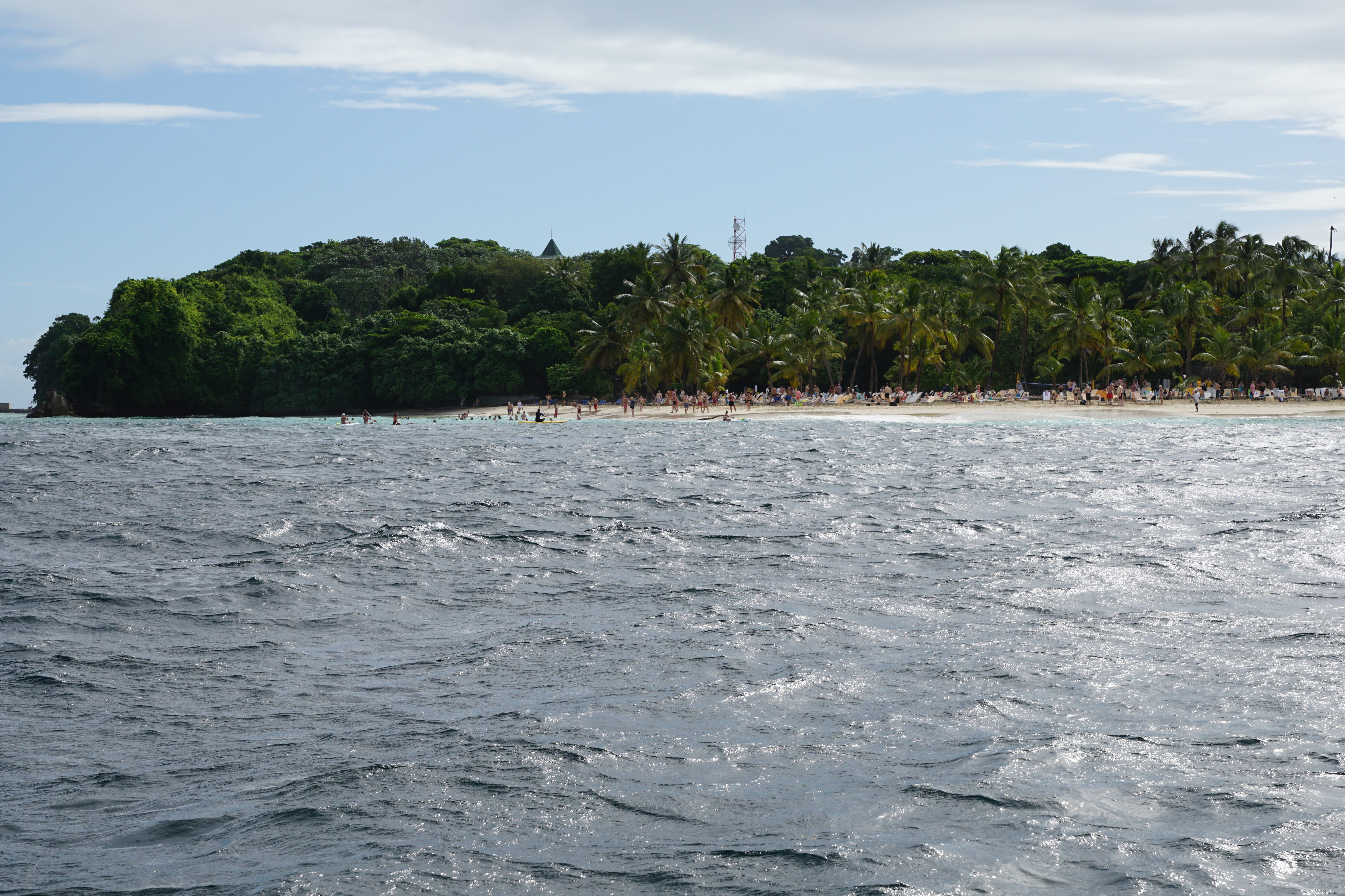 scenics - nature, Island, human, beach, water, Ocean, cloud - sky, woman, exotic, baccardi, caribbean, Caribbean, levantado, beauty in nature, tranquility, HD Wallpaper