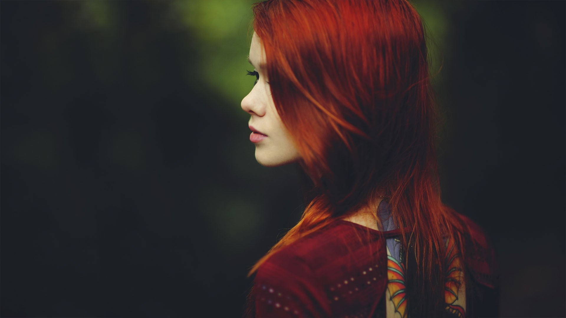 beautiful woman, depth of field, lifestyles, cute, top, face, fashion, outdoors, beauty, beauty In Nature, 1080P, tree, Lass Suicide, women outdoors, springtime, HD Wallpaper