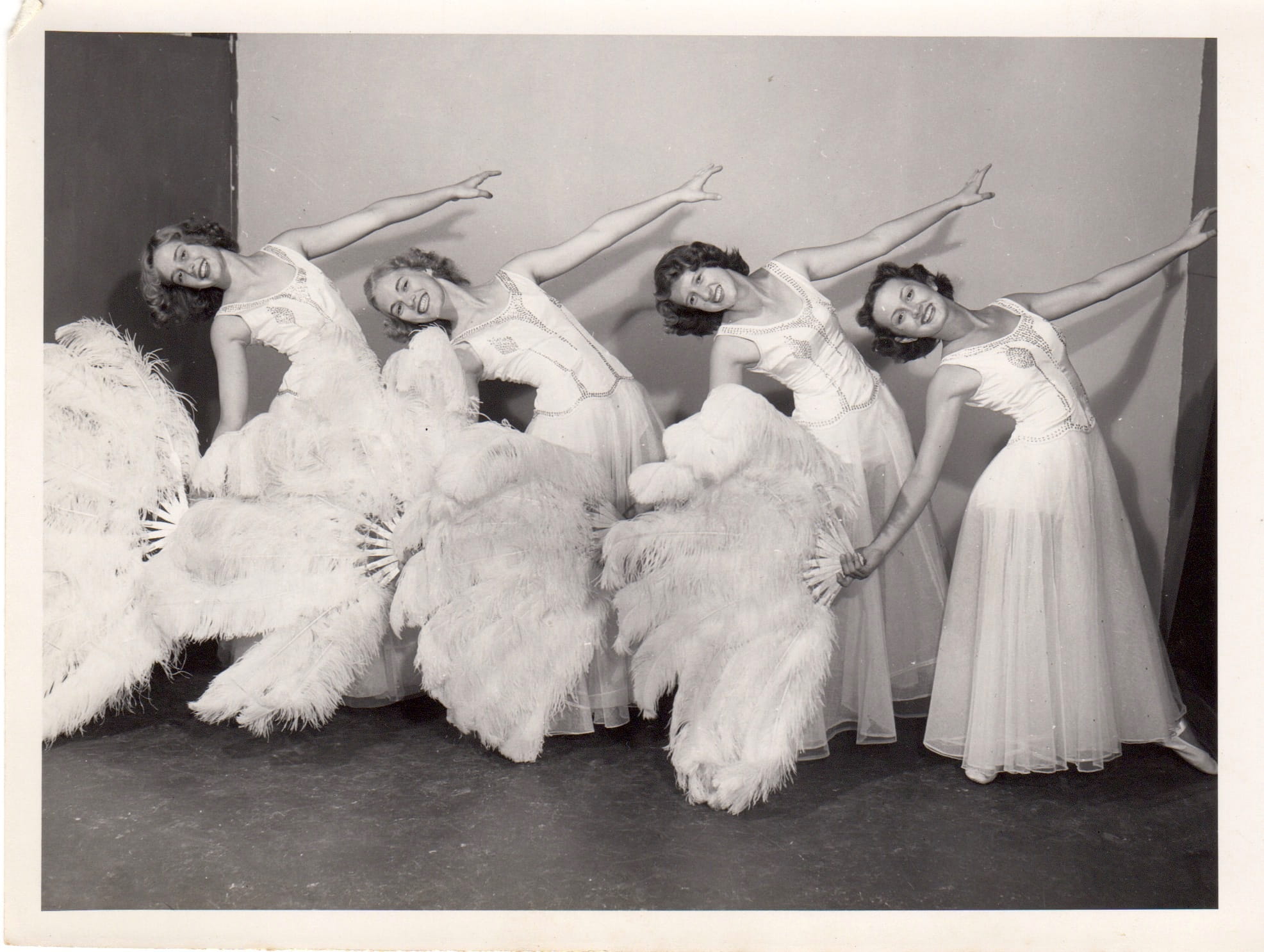 bride, studio shot, toy, human representation, celebration, feathers, old-fashioned, ballet, white, black And White, group of people, full length, fan, HD Wallpaper