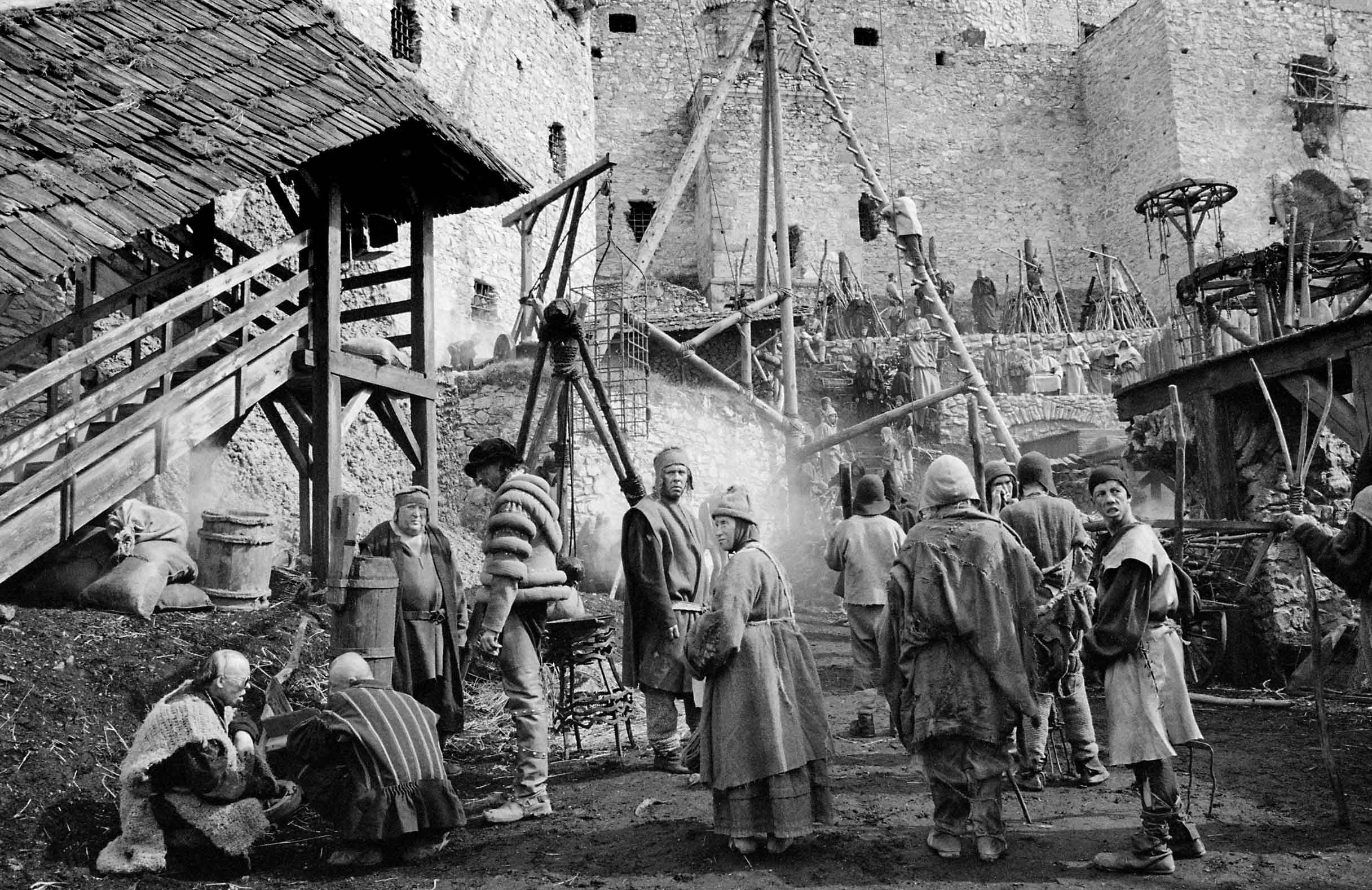 history, building, crowd, group of people, human representation, cultures, visual Art, engraving, 1080P, representation, large group of people, black And White, HD Wallpaper