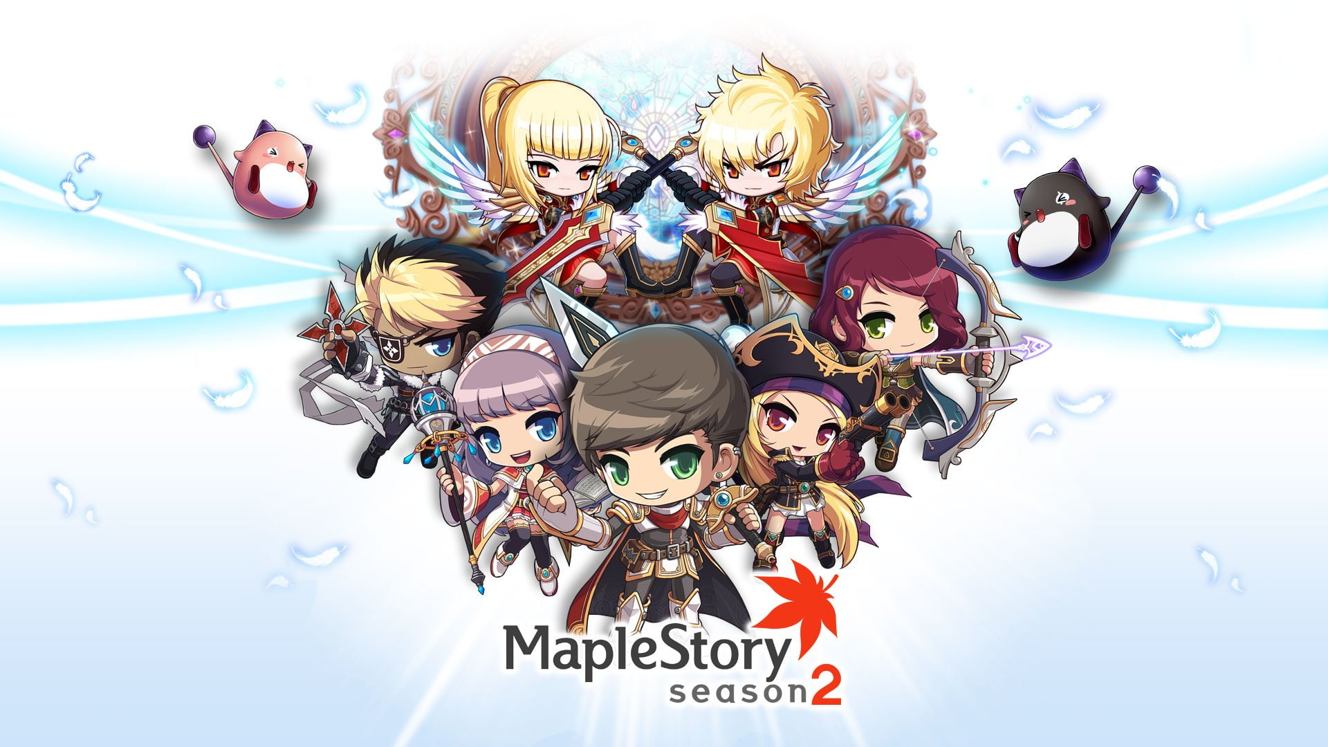 mmo, story, online, 2 d, fantasy, maplestory, 1080P, rpg, family, scrolling, maple, HD Wallpaper